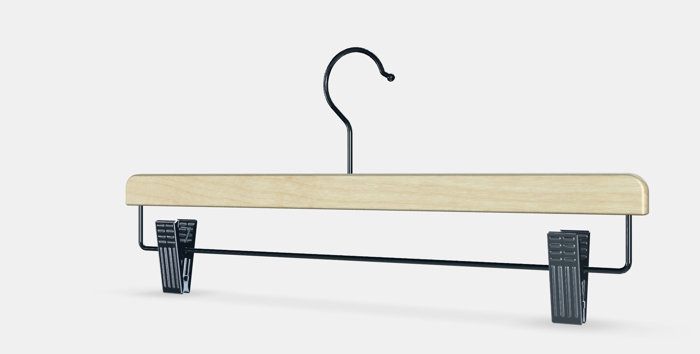 BUMERANG Skirt hanger Low-poly 3D model_19