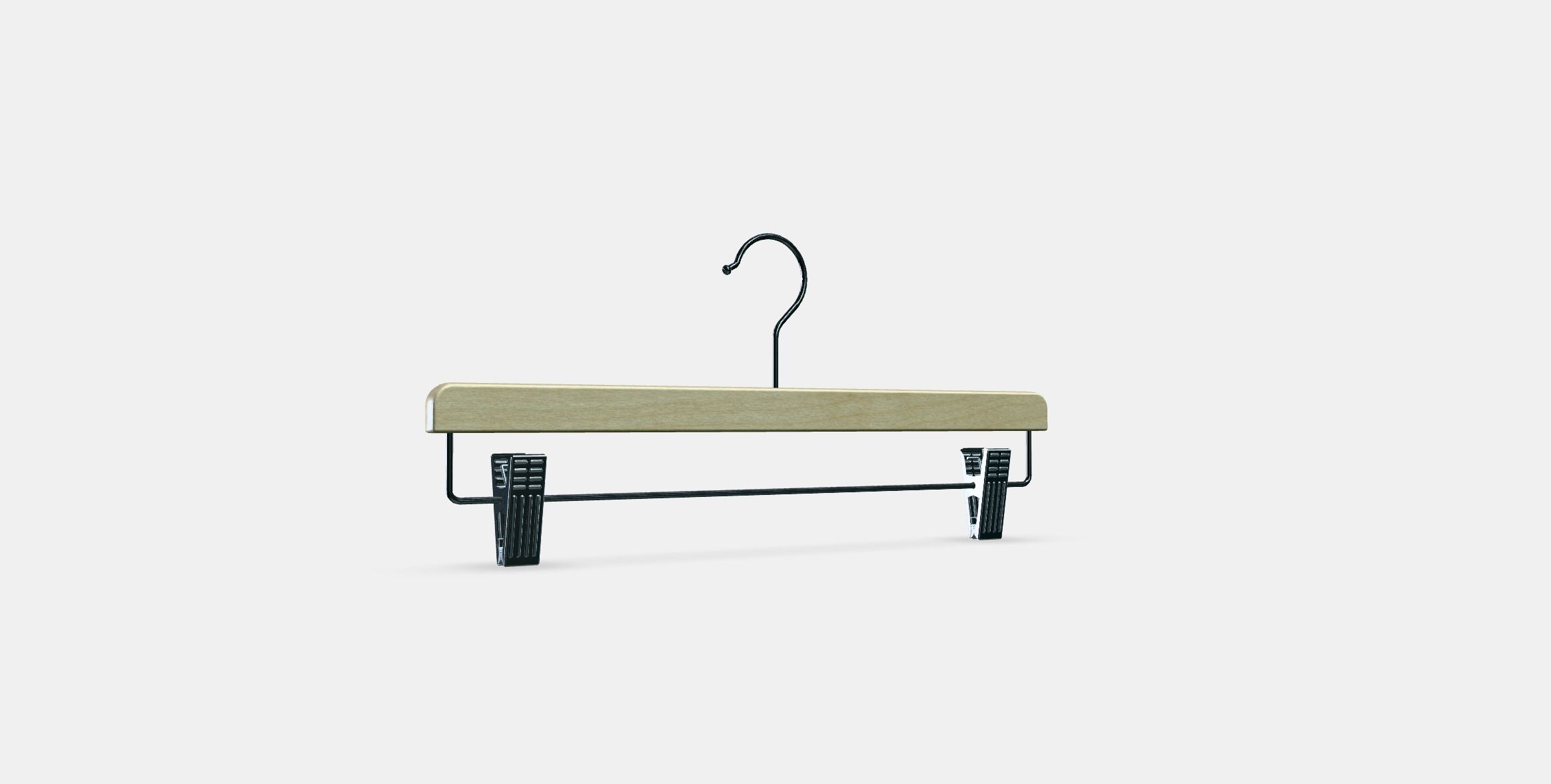 BUMERANG Skirt hanger Low-poly 3D model_15