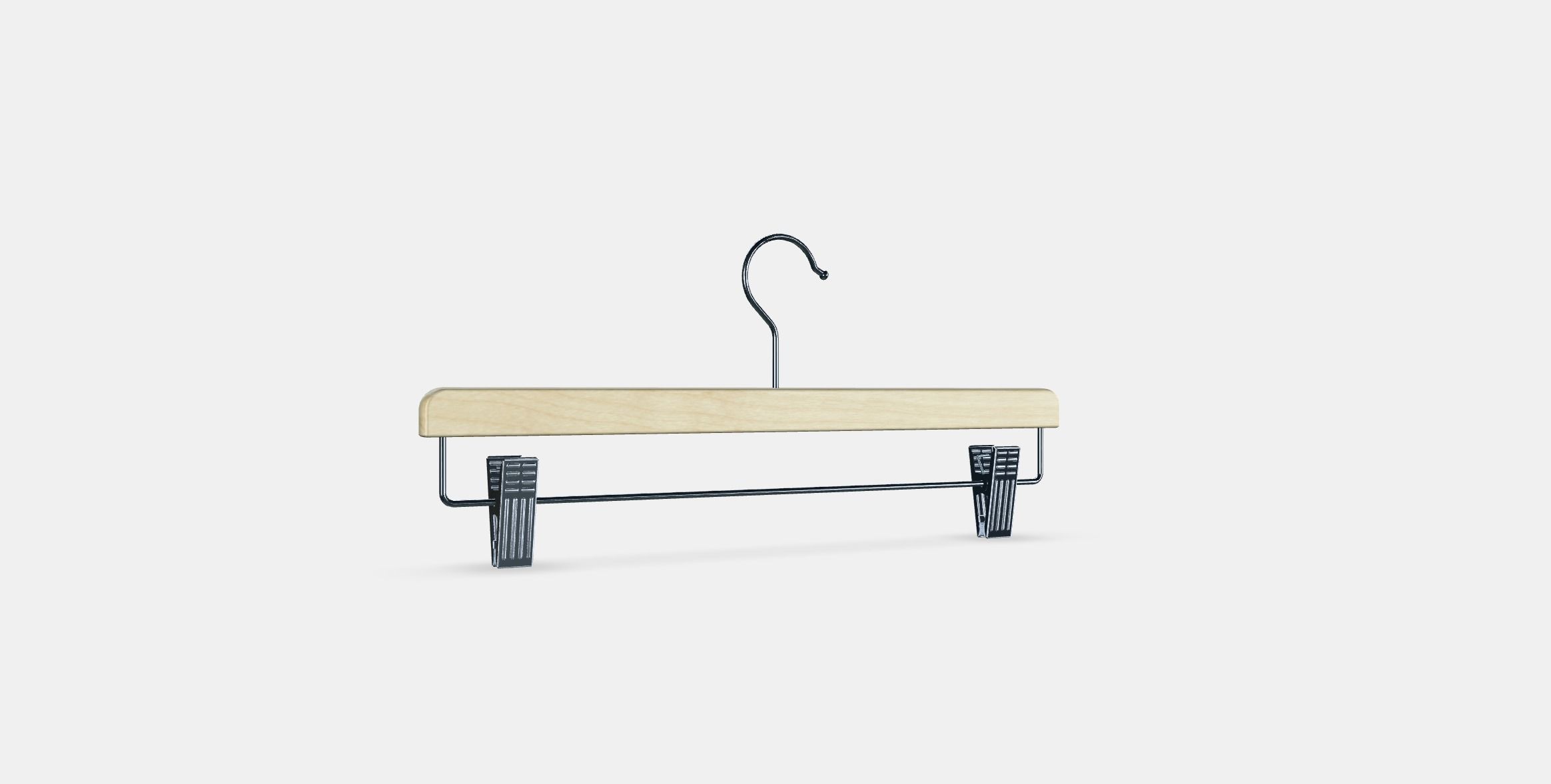 BUMERANG Skirt hanger Low-poly 3D model_29