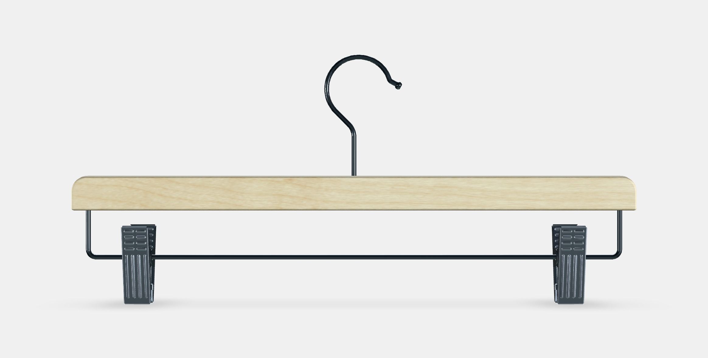 BUMERANG Skirt hanger Low-poly 3D model_28