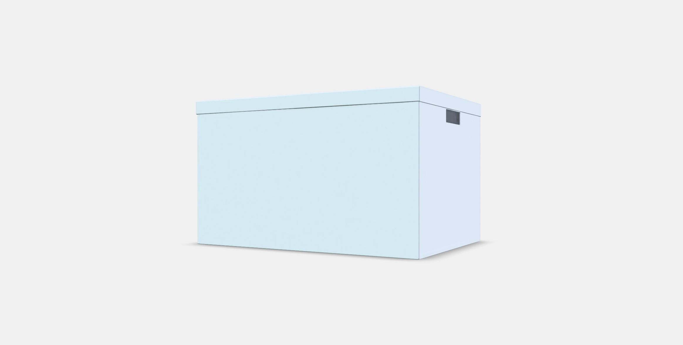 TJENA Storage box with lid 1 Low-poly 3D model_12