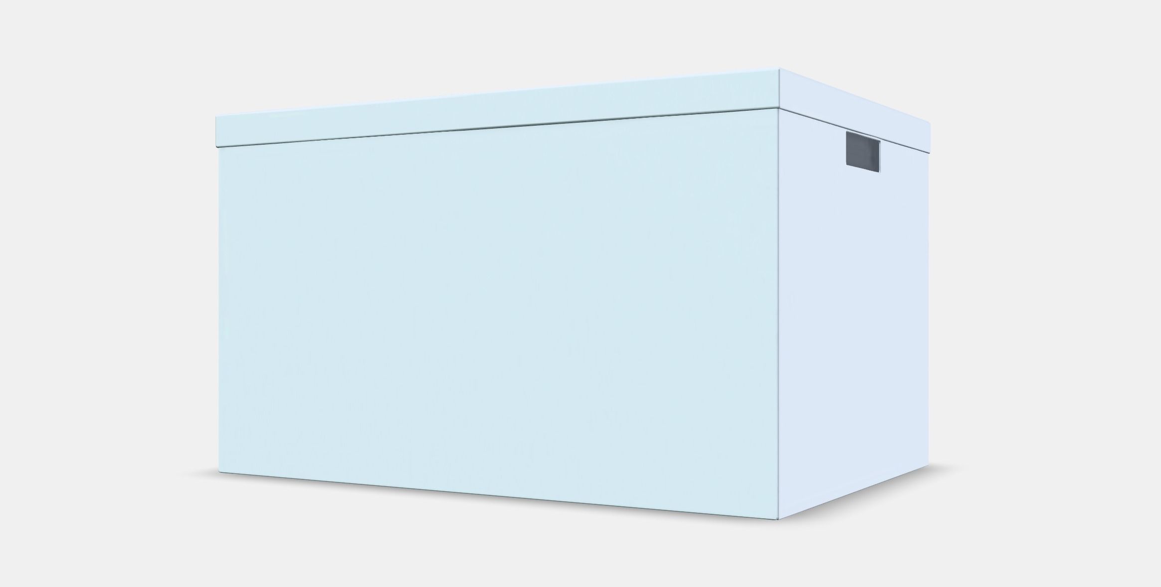 TJENA Storage box with lid 1 Low-poly 3D model_13