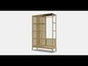NORDKISA Open wardrobe with sliding door Low-poly 3D model_1