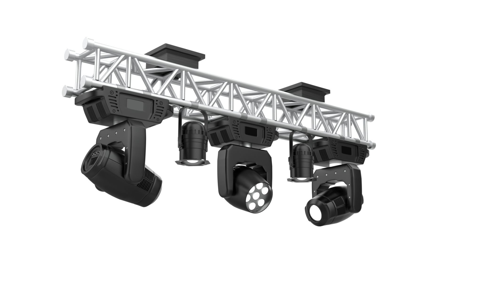 stage light  3D model_1