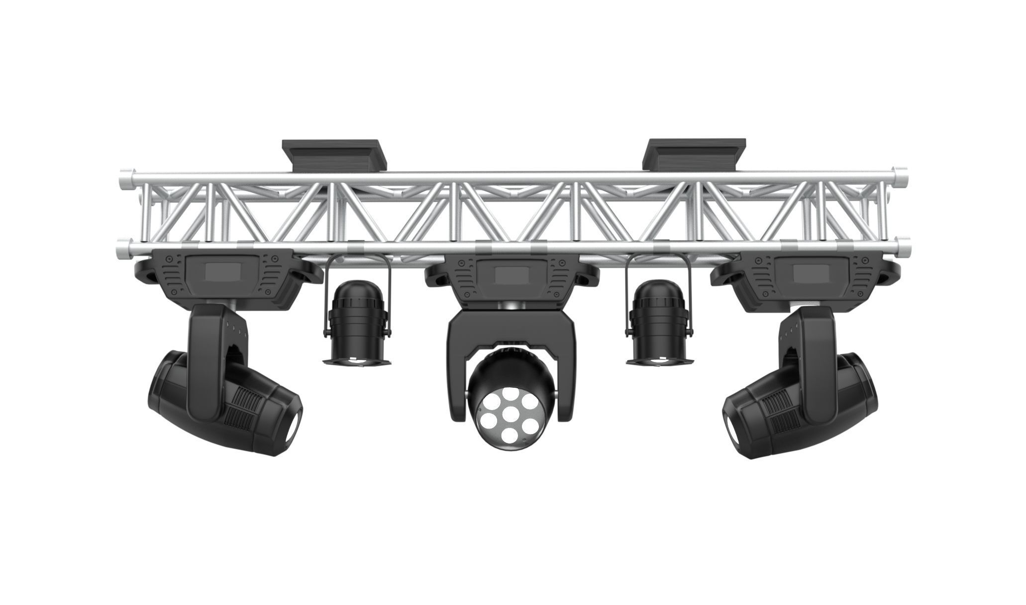 stage light  3D model_3