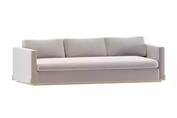 Anticipated Walker Sofa by Studio McGee 3D model