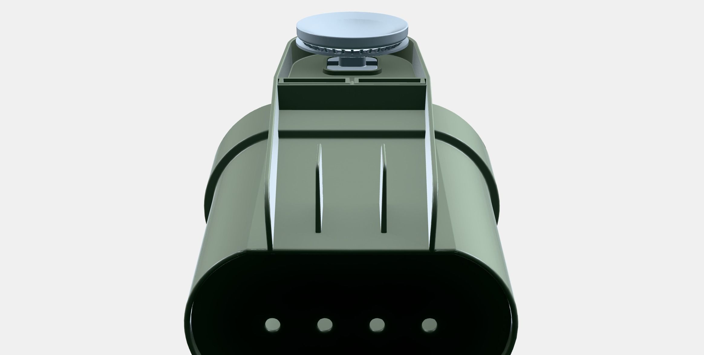 OBONAS Container with suction cup Low-poly 3D model_7