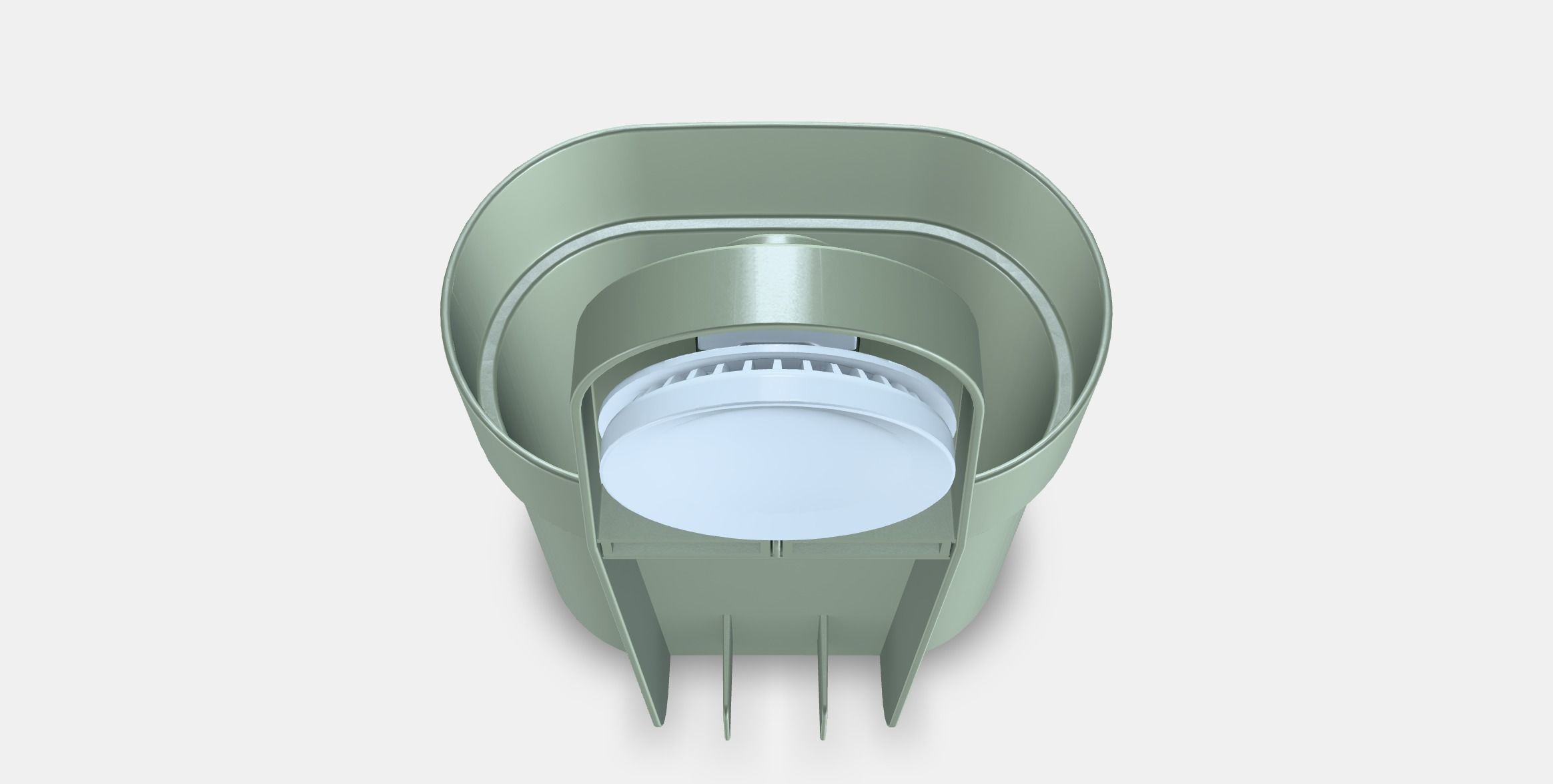 OBONAS Container with suction cup Low-poly 3D model_2