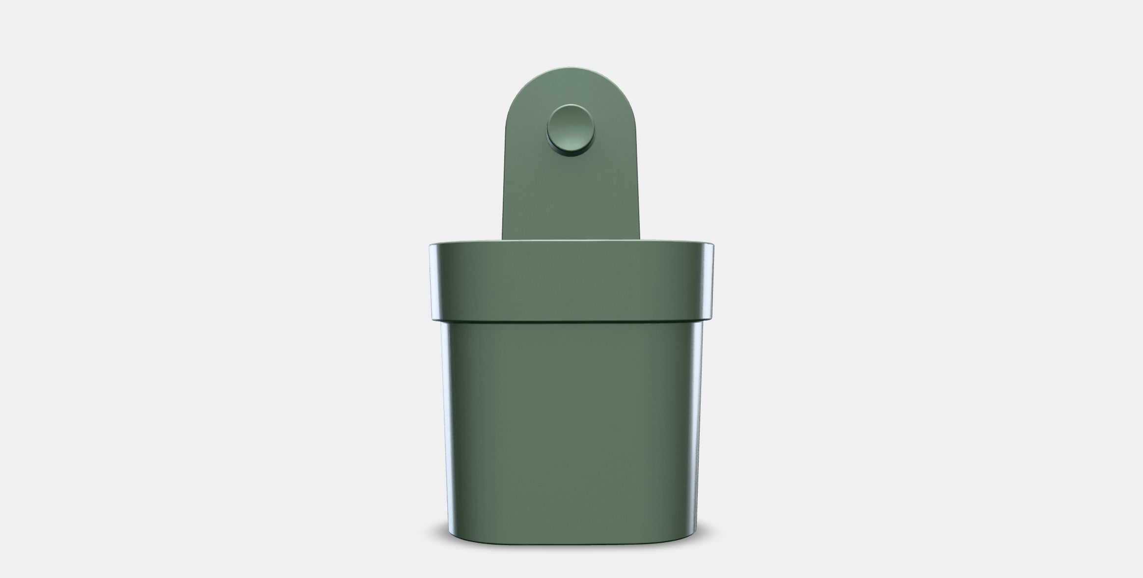OBONAS Container with suction cup Low-poly 3D model_8