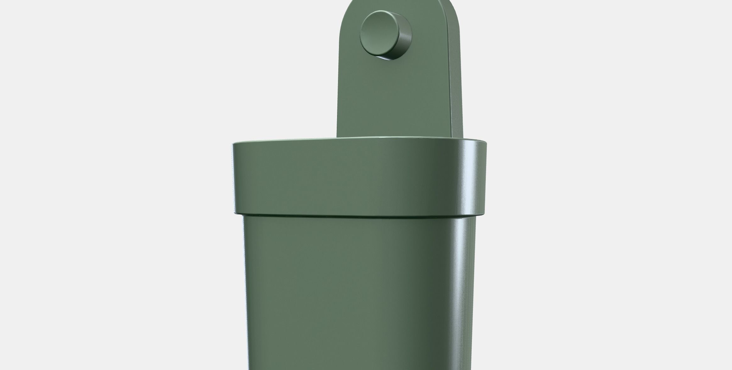 OBONAS Container with suction cup Low-poly 3D model_13