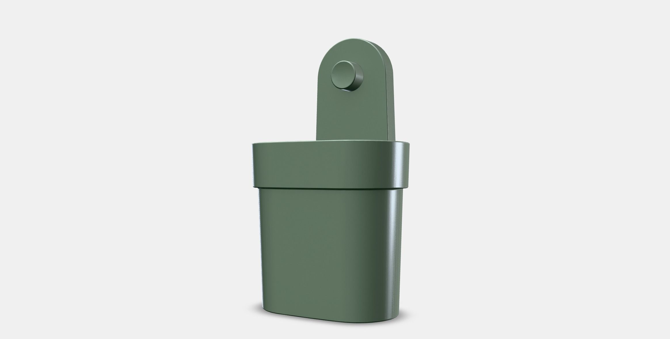OBONAS Container with suction cup Low-poly 3D model_12
