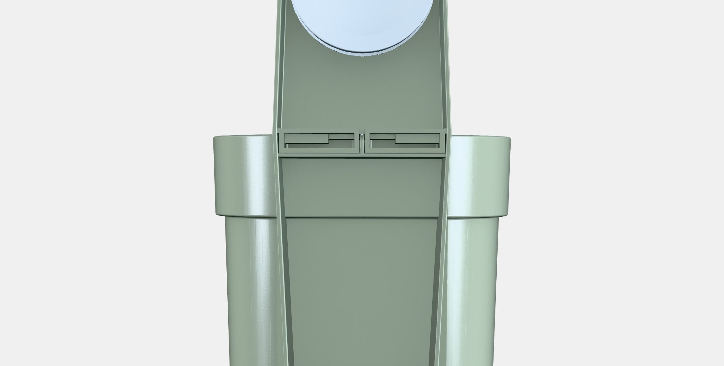 OBONAS Container with suction cup Low-poly 3D model_15