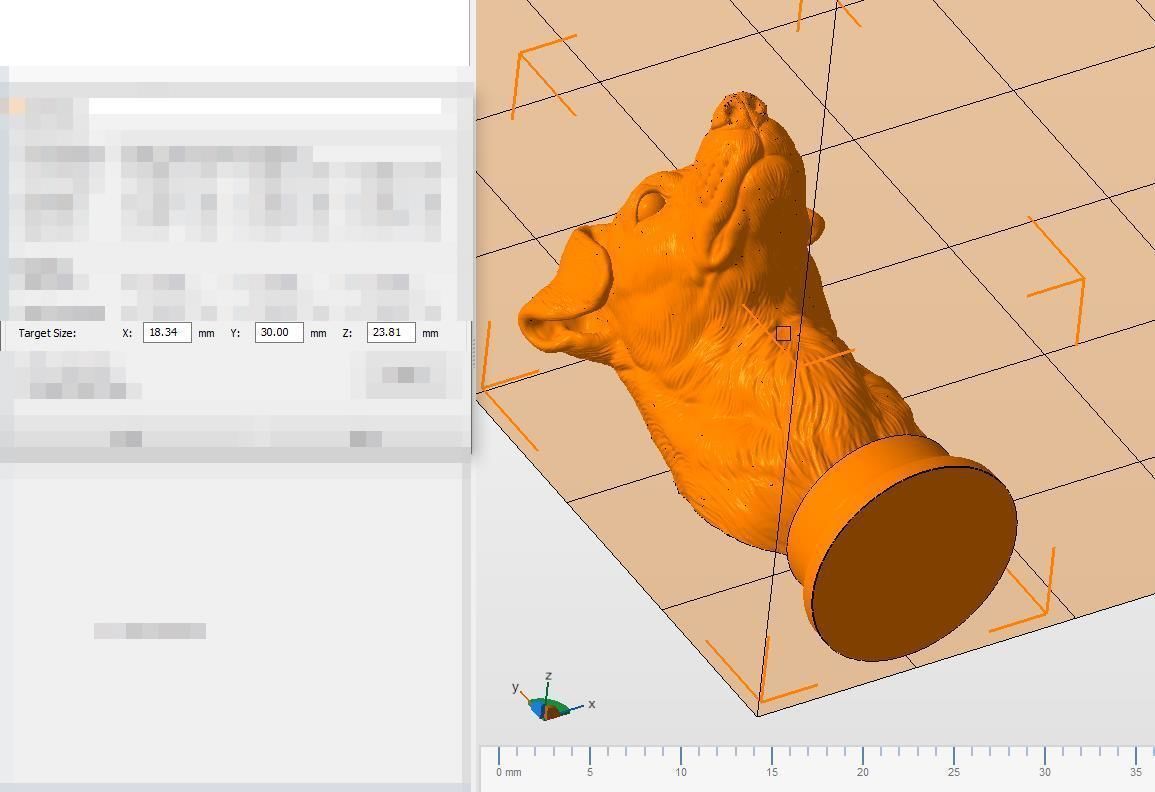 Jack Russell Terrier bust 3D print model_29