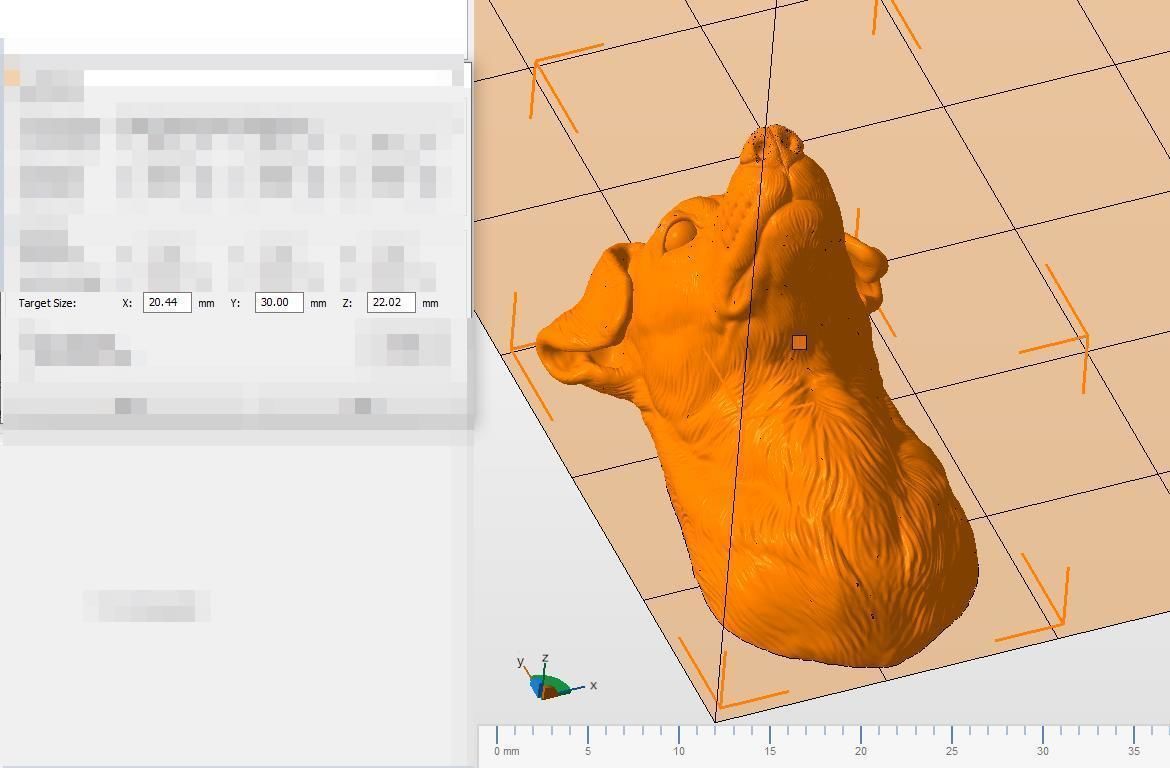 Jack Russell Terrier bust 3D print model_30