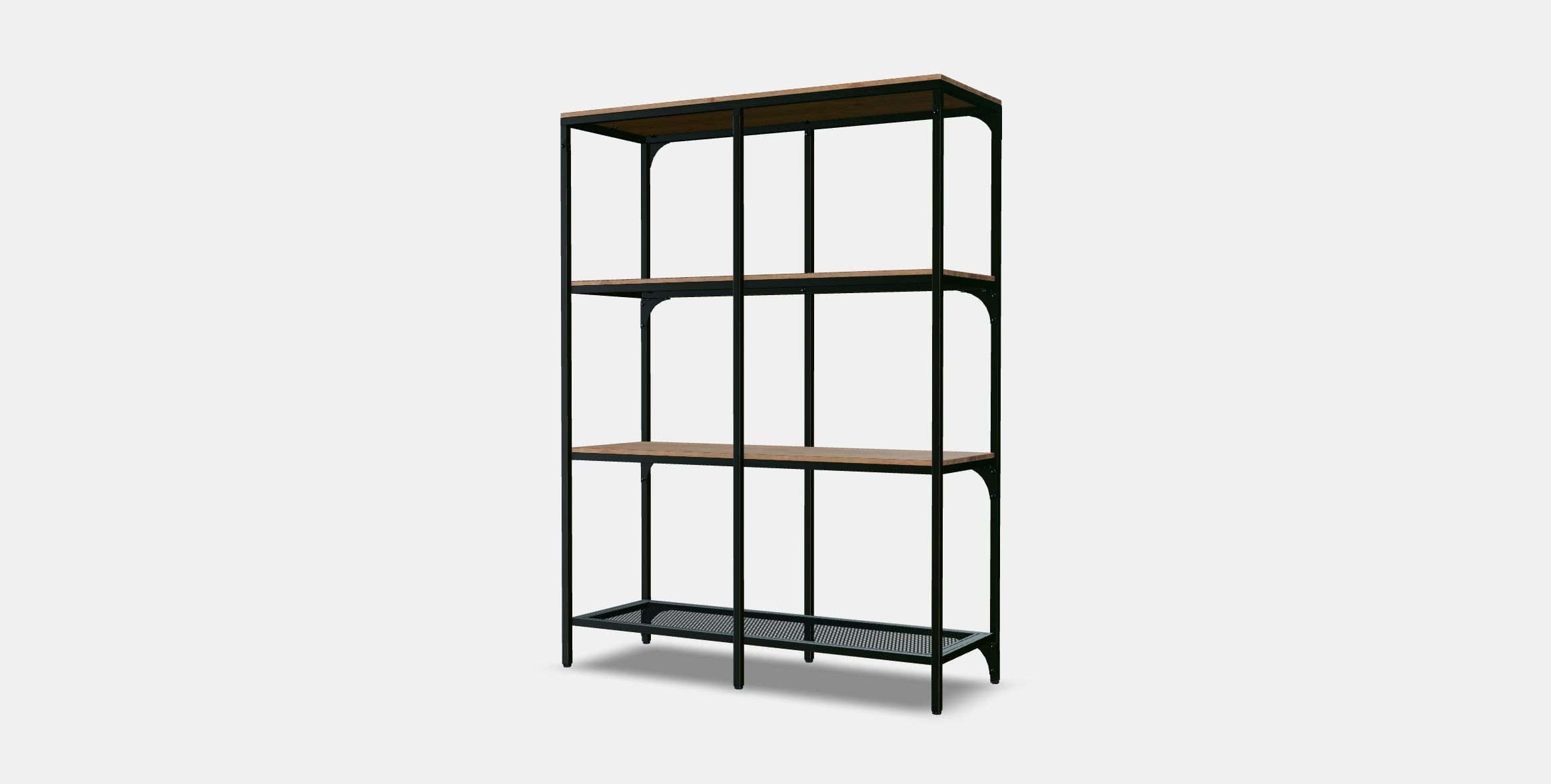 FJALLBO Shelving unit Low-poly 3D model_4