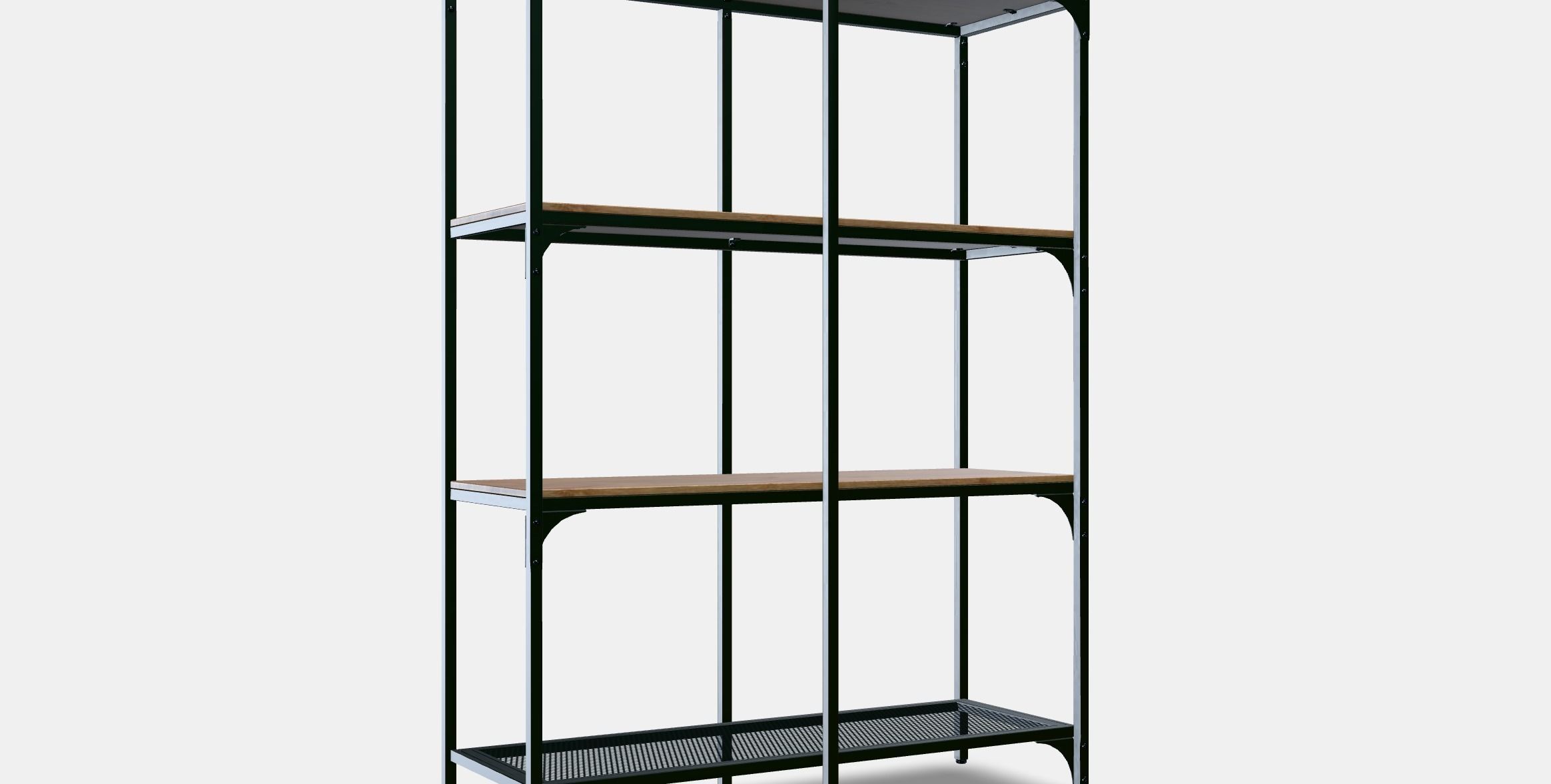 FJALLBO Shelving unit Low-poly 3D model_8