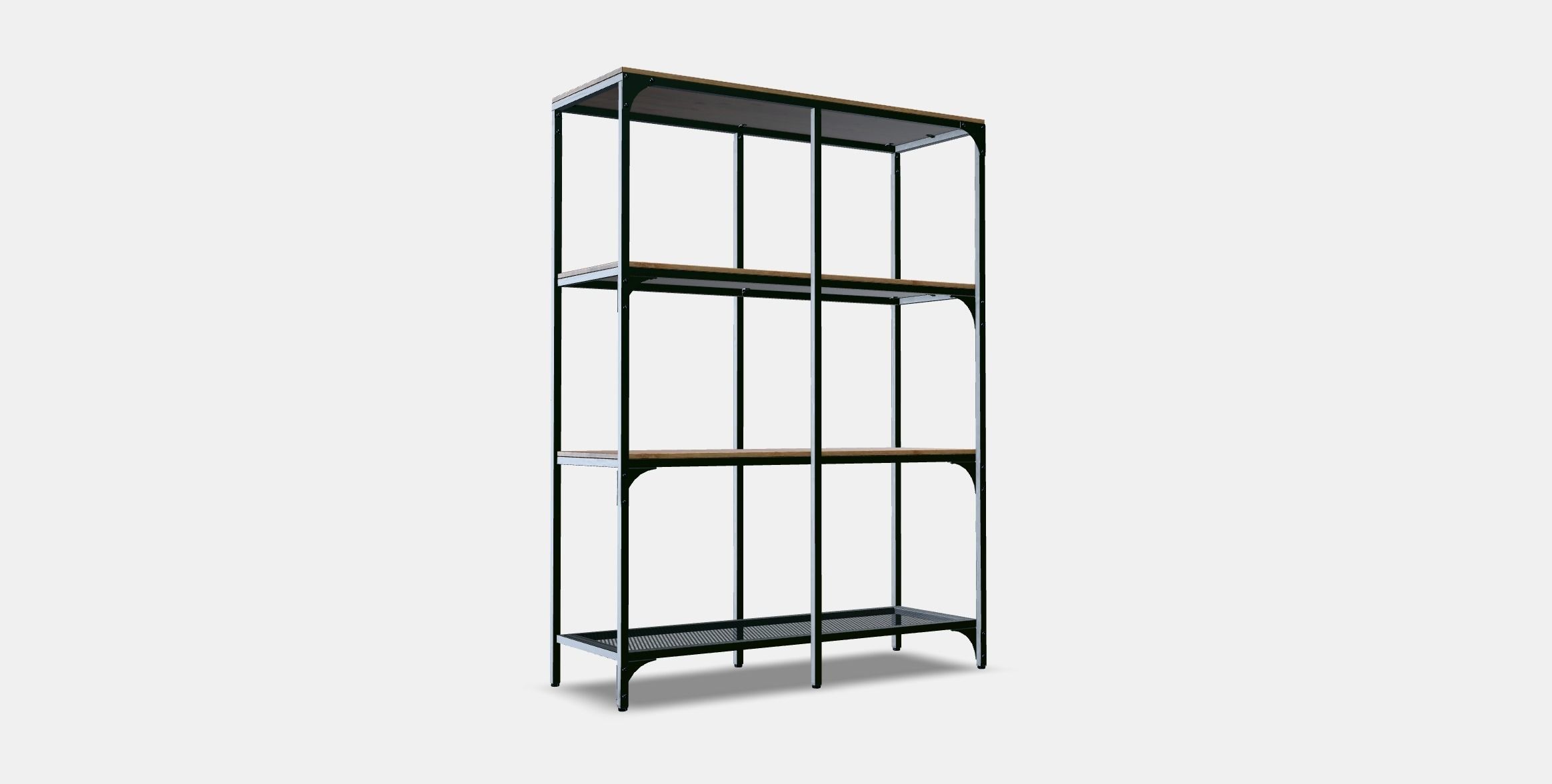 FJALLBO Shelving unit Low-poly 3D model_3