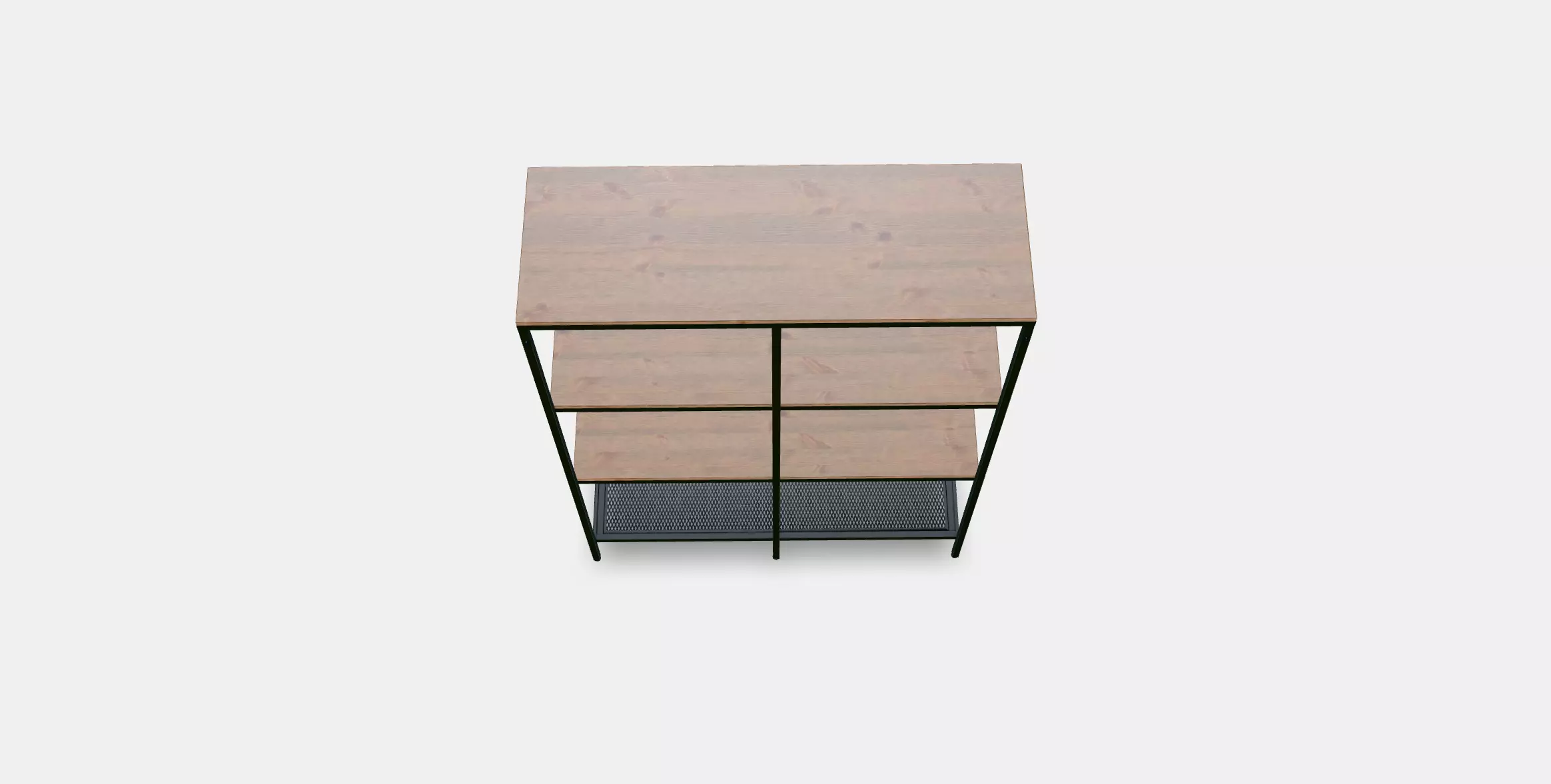 FJALLBO Shelving unit Low-poly 3D model_0