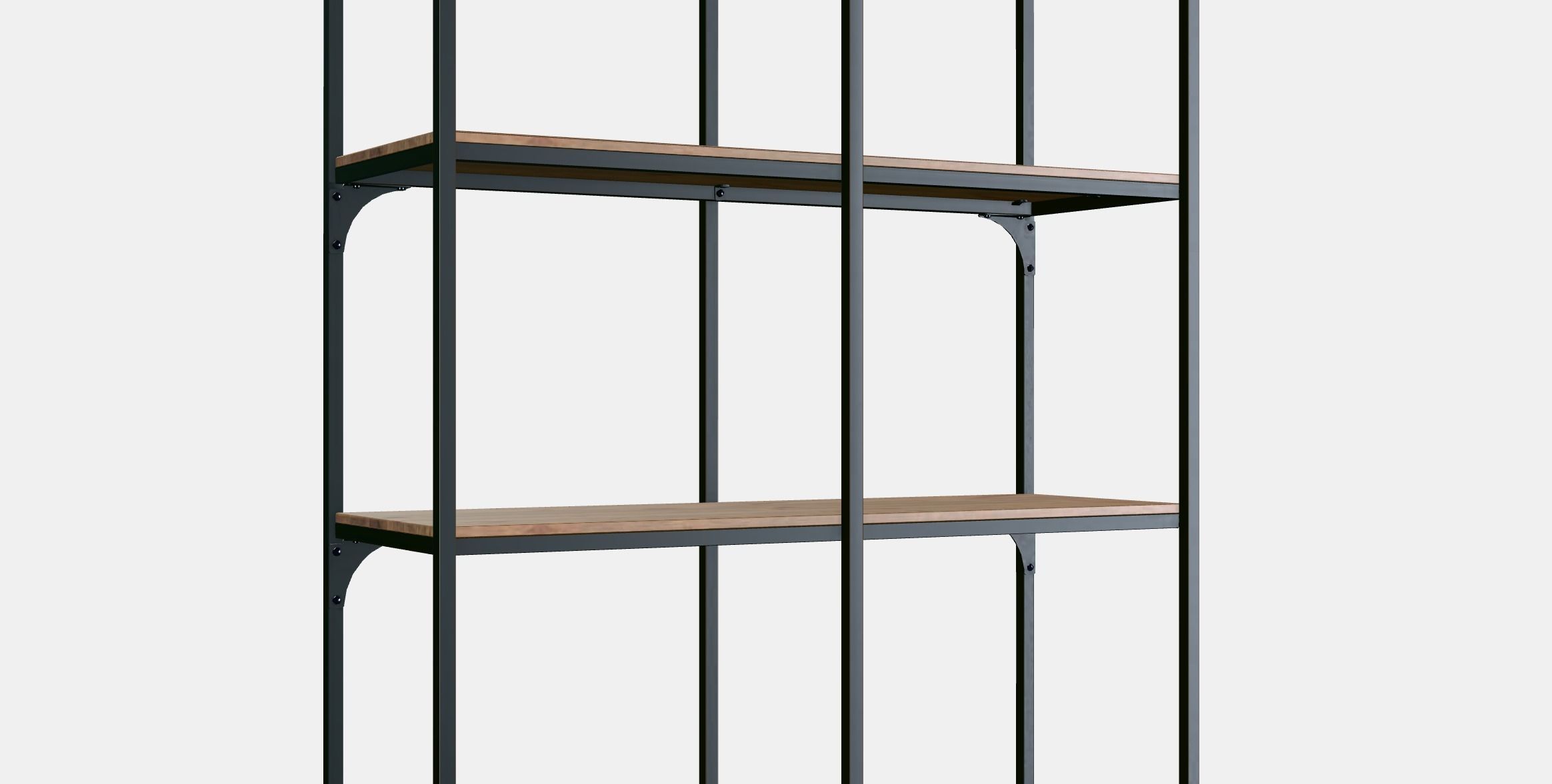 FJALLBO Shelving unit Low-poly 3D model_2