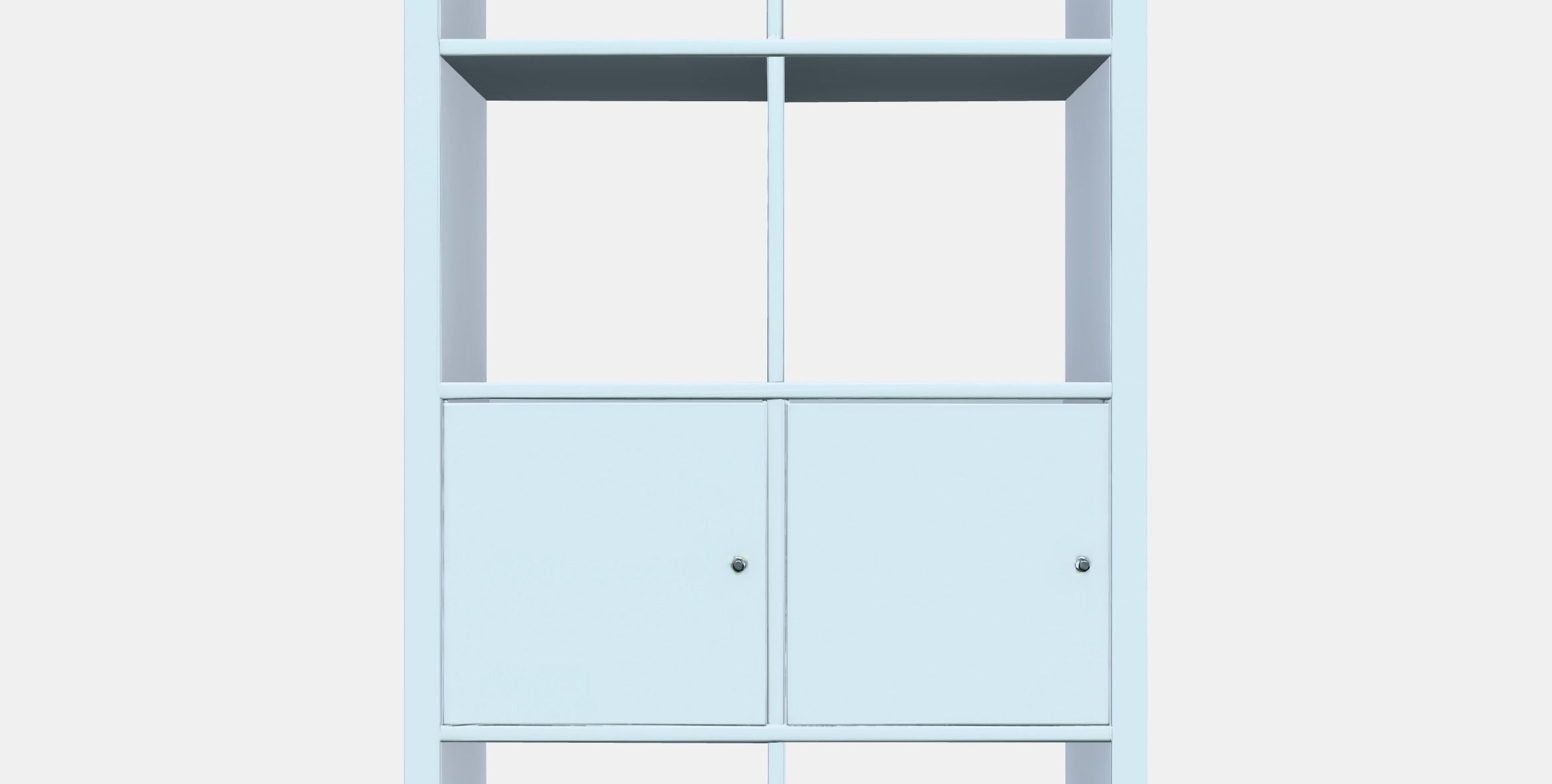 KALLAX Shelving unit with doors 1 Low-poly 3D model_11