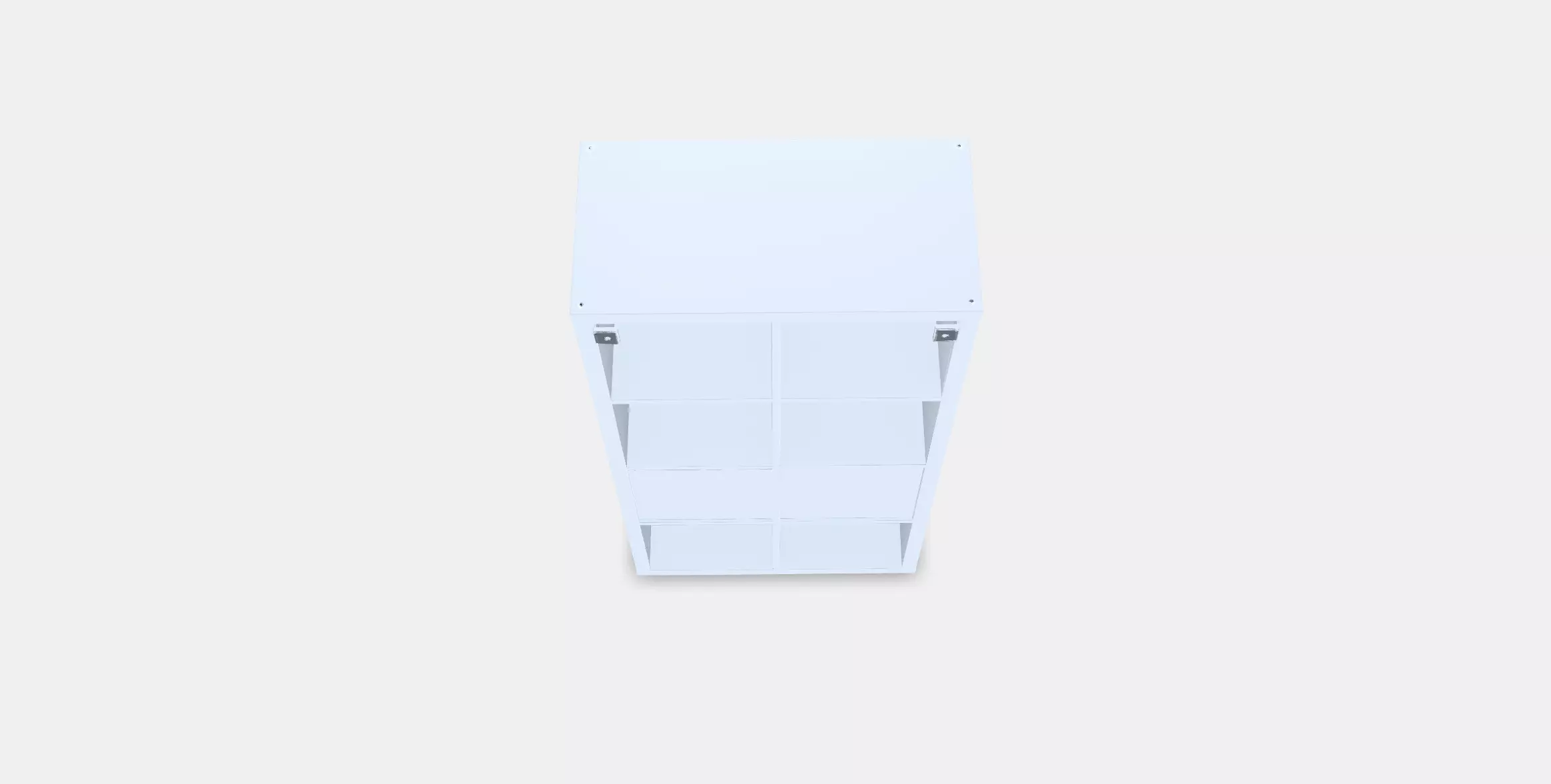 KALLAX Shelving unit with doors 1 Low-poly 3D model_0