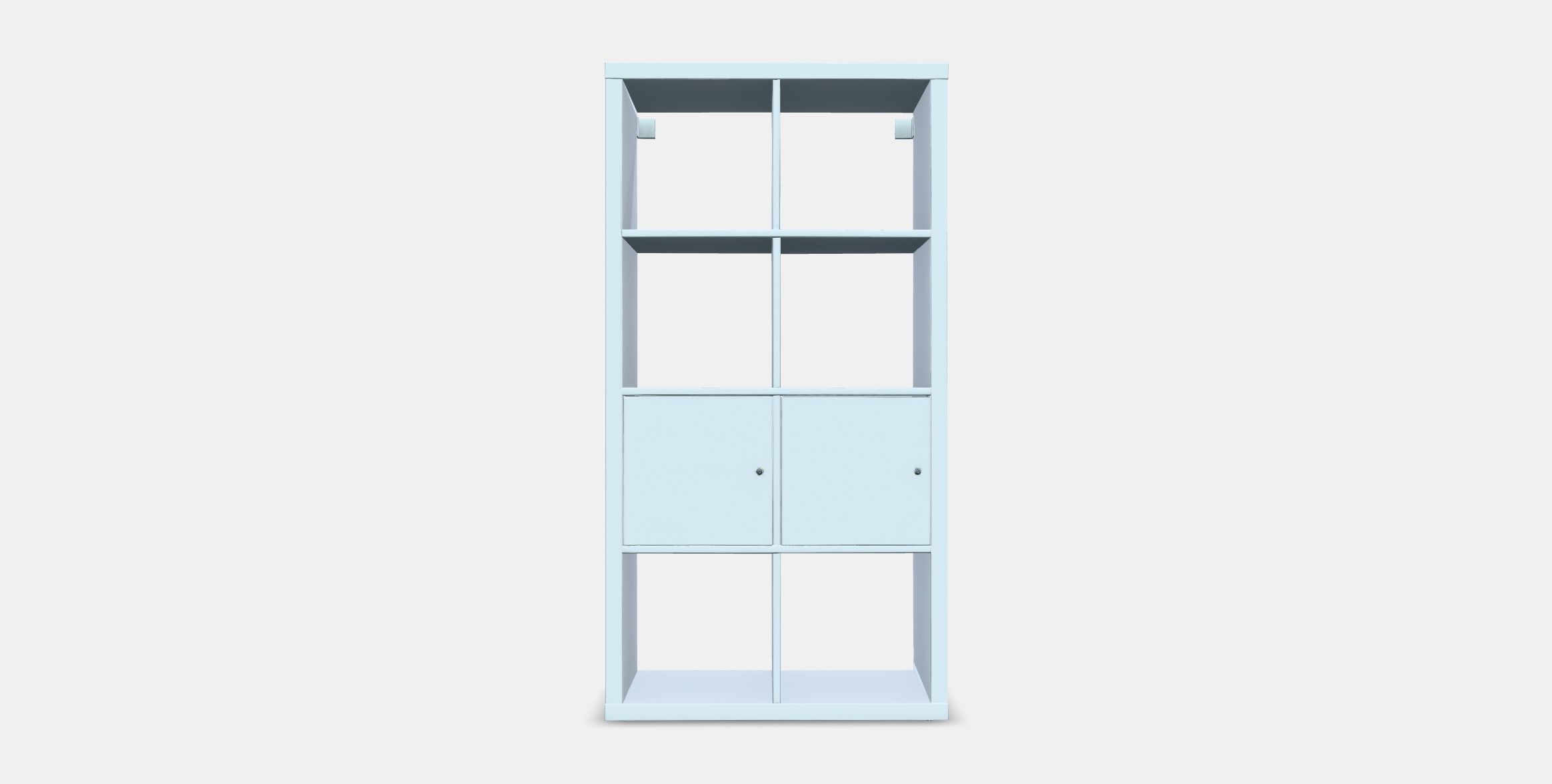 KALLAX Shelving unit with doors 1 Low-poly 3D model_10