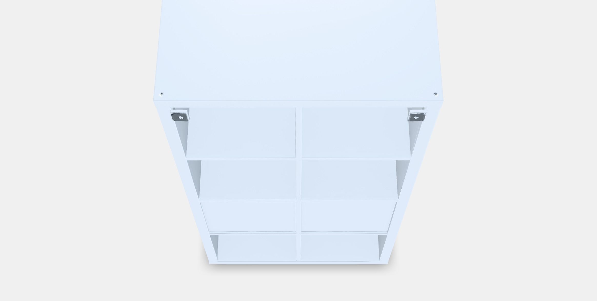 KALLAX Shelving unit with doors 1 Low-poly 3D model_4