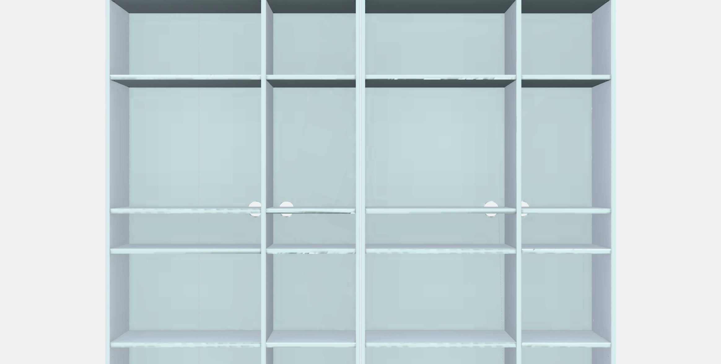 VIHALS Shelving combination Low-poly 3D model_11