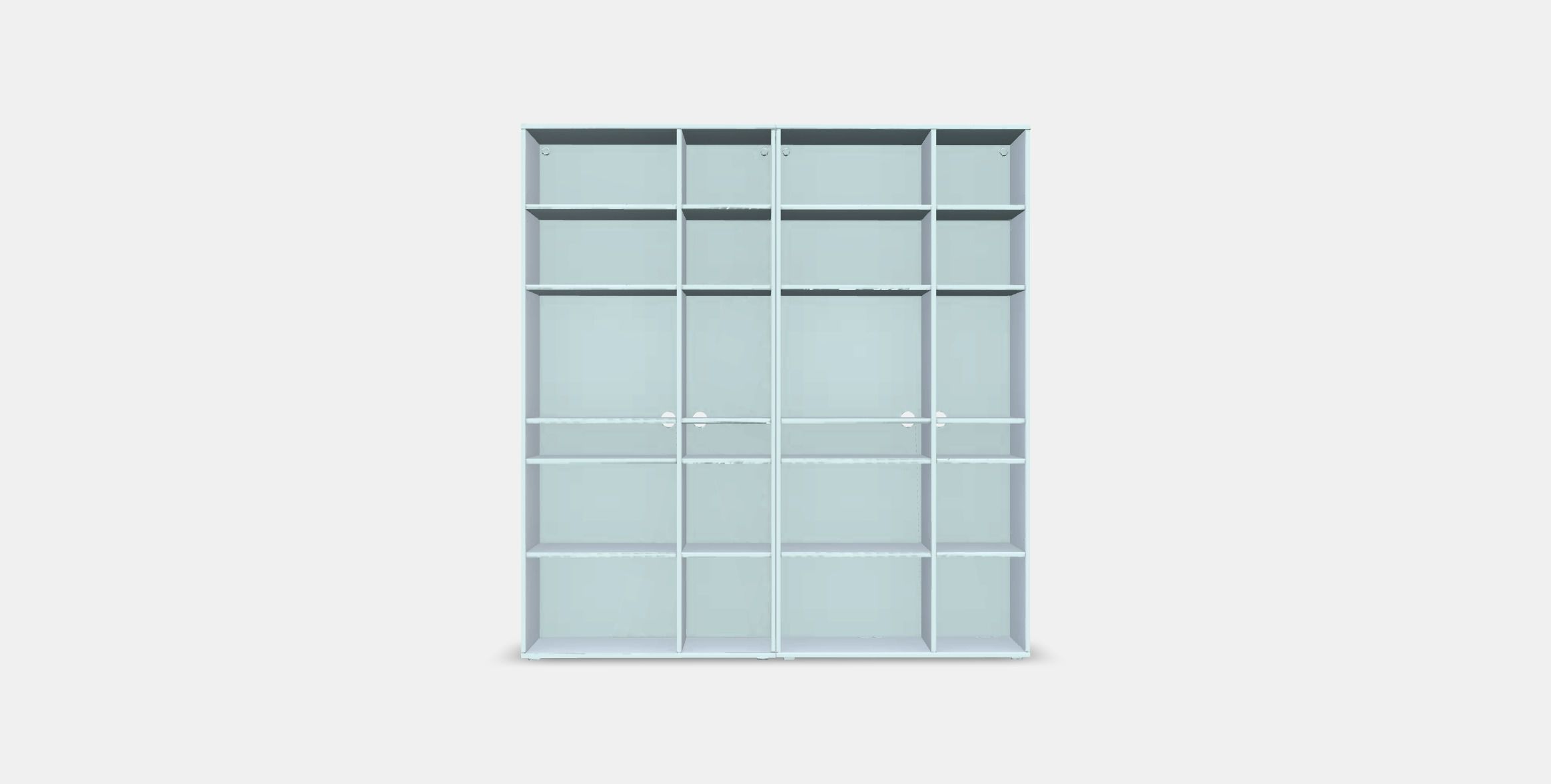 VIHALS Shelving combination Low-poly 3D model_9
