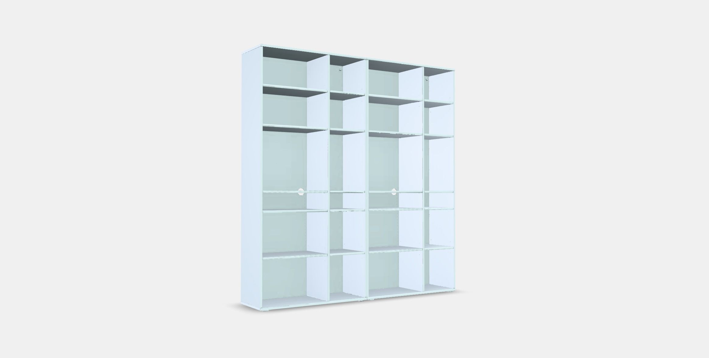 VIHALS Shelving combination Low-poly 3D model_3