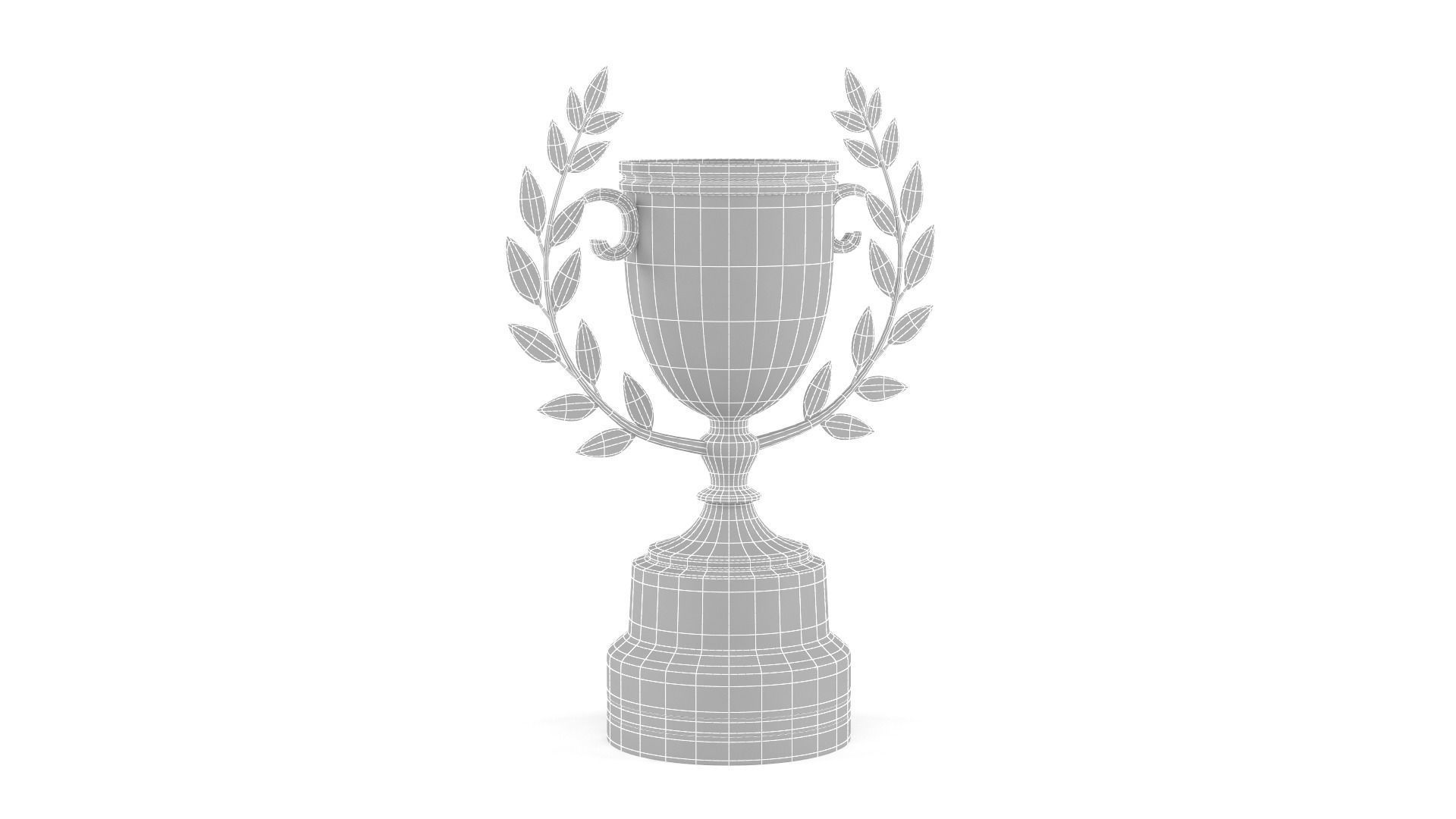 Trophy Cups 3D model_7