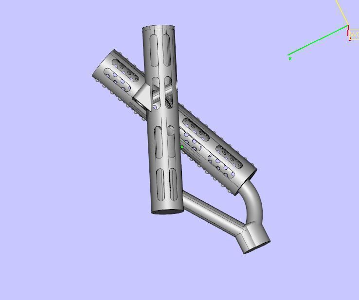 roberto coin pendant domino 3D print model_3