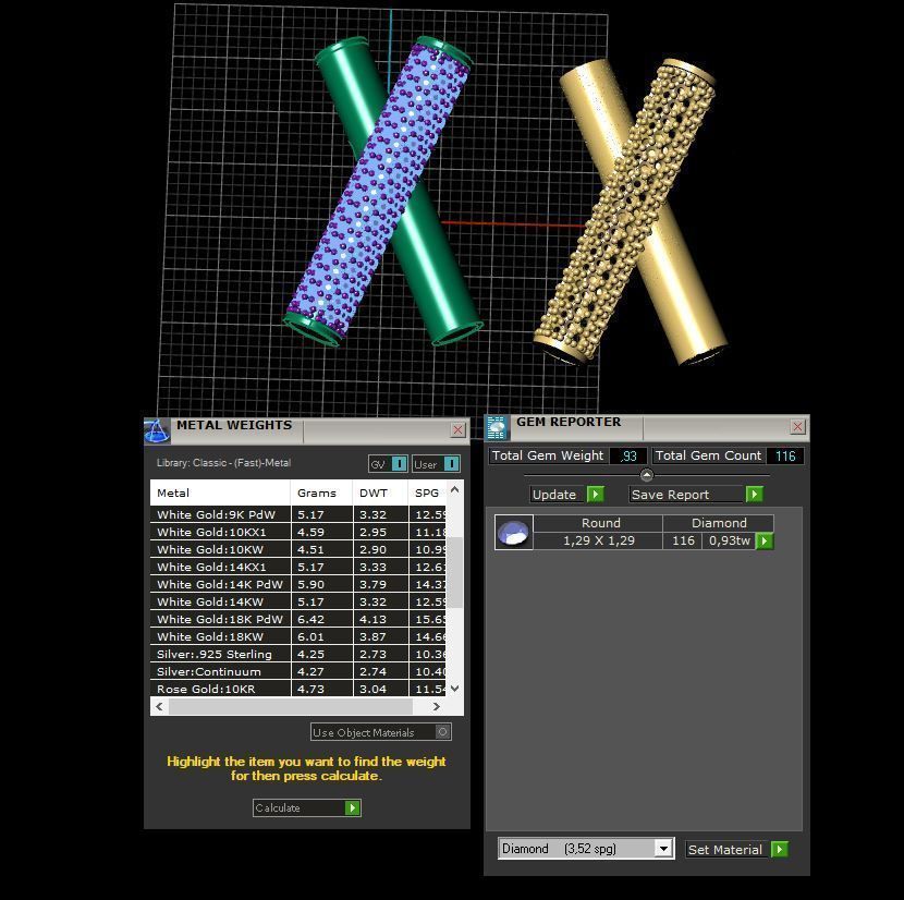 roberto coin pendant domino 3D print model_5
