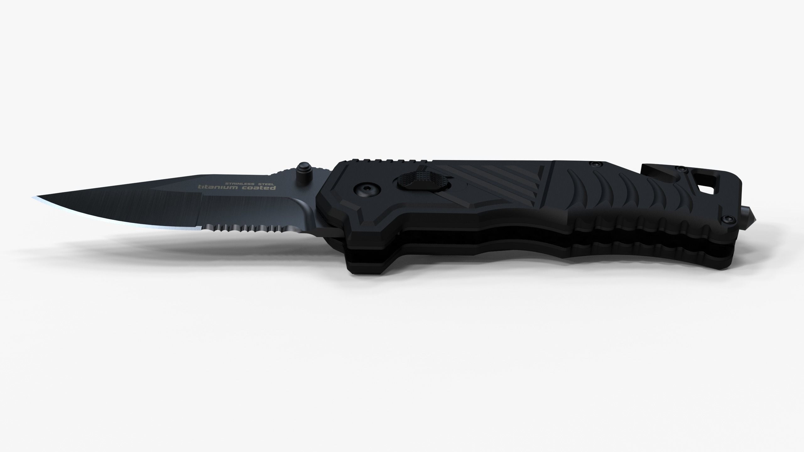 Folding Knife 3D model_9