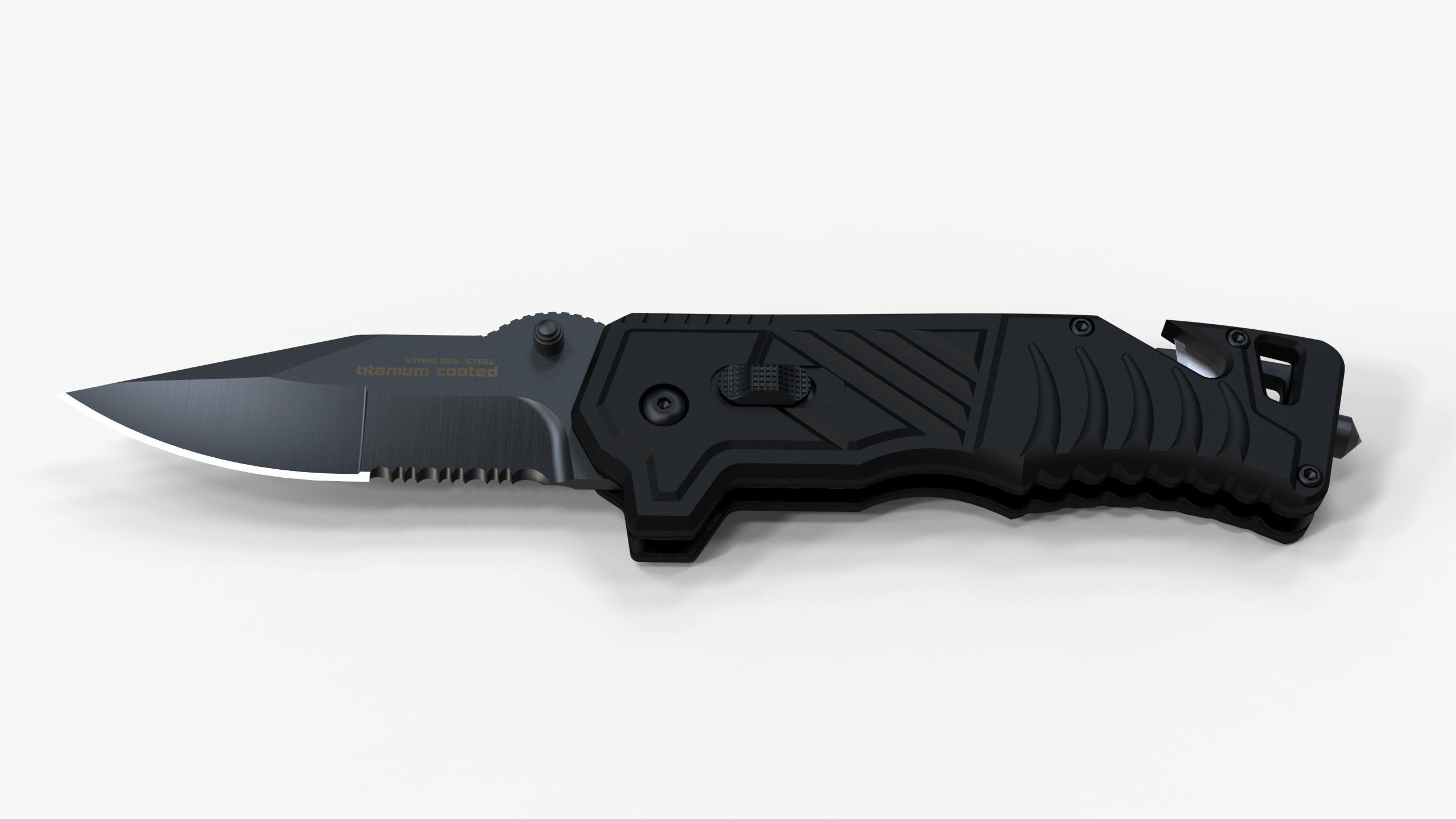 Folding Knife 3D model_10