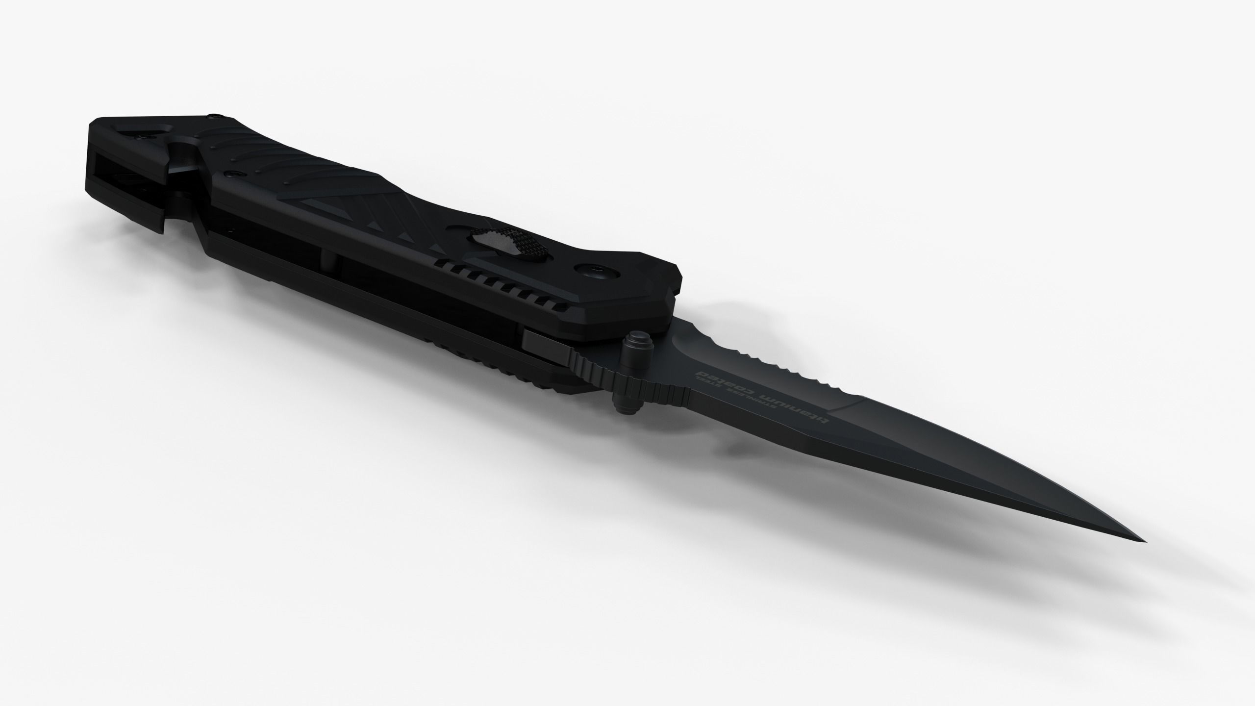 Folding Knife 3D model_13