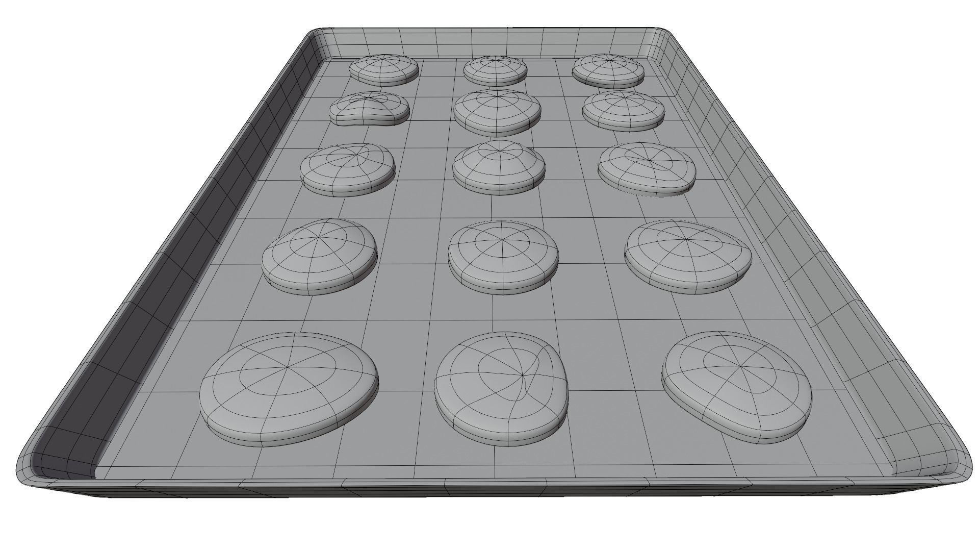 Baking Sheet 3D model_14