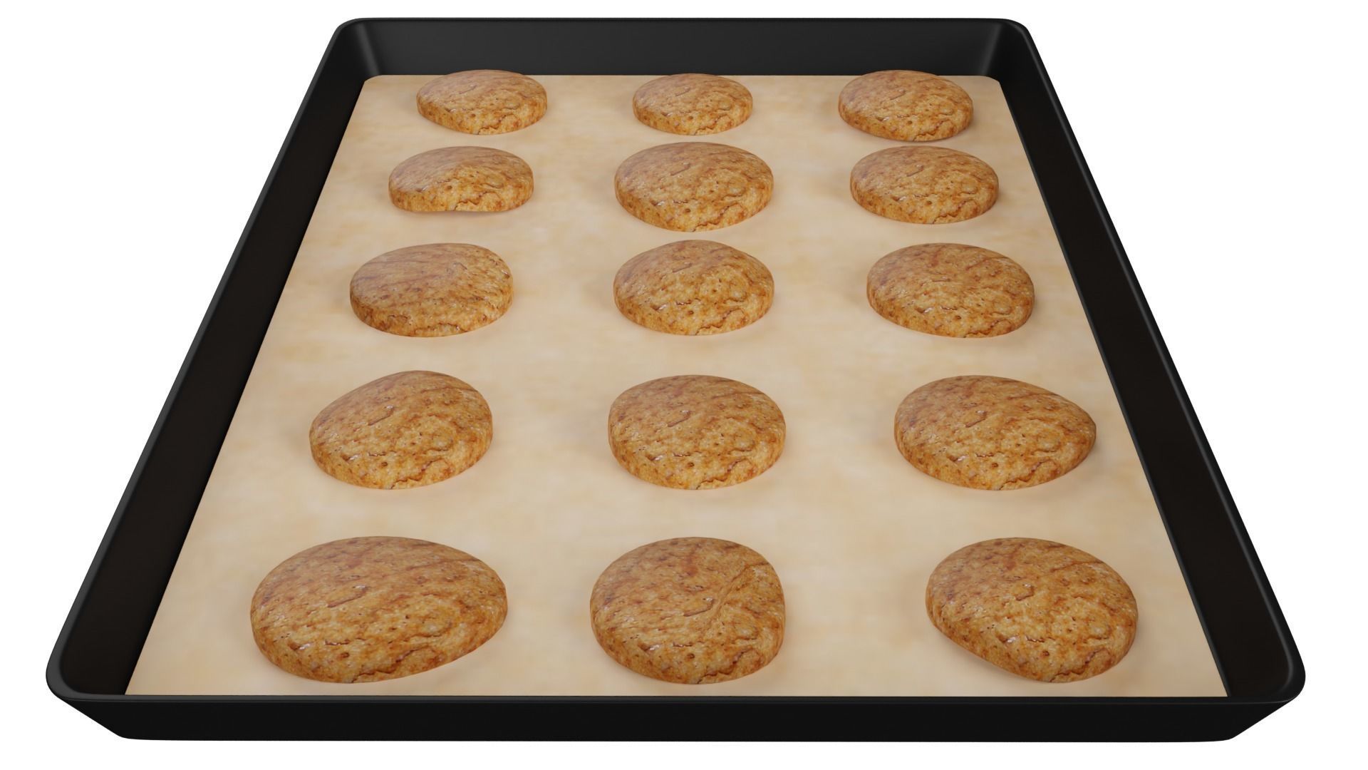 Baking Sheet 3D model_5