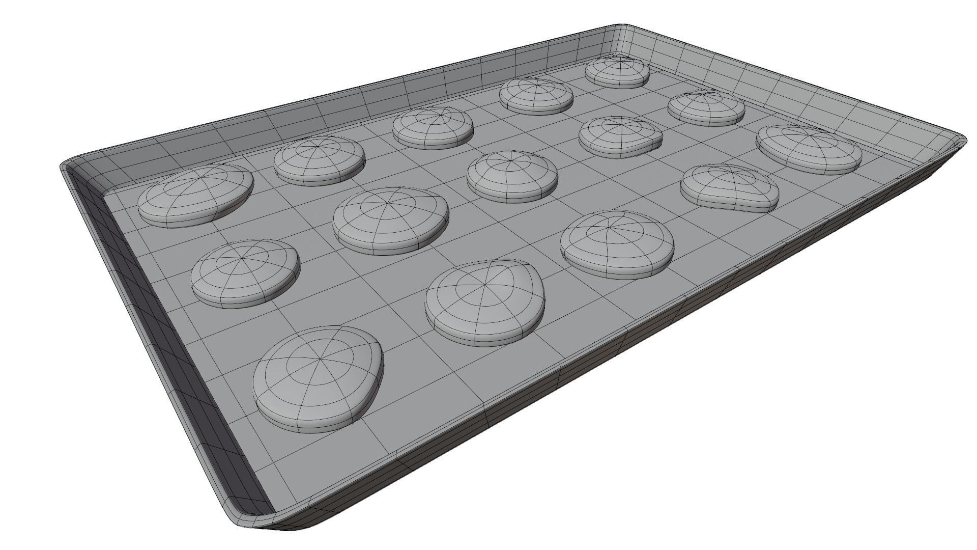 Baking Sheet 3D model_11