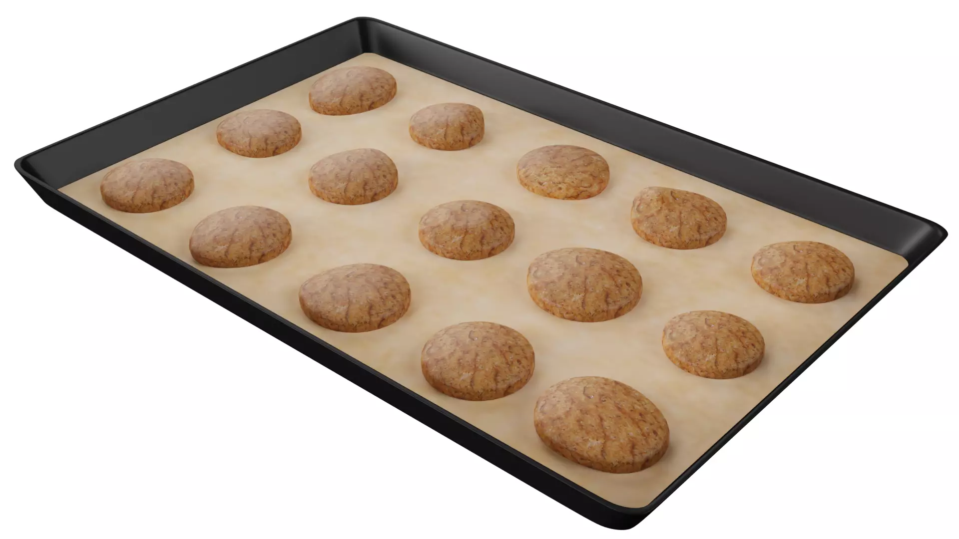 Baking Sheet 3D model_0
