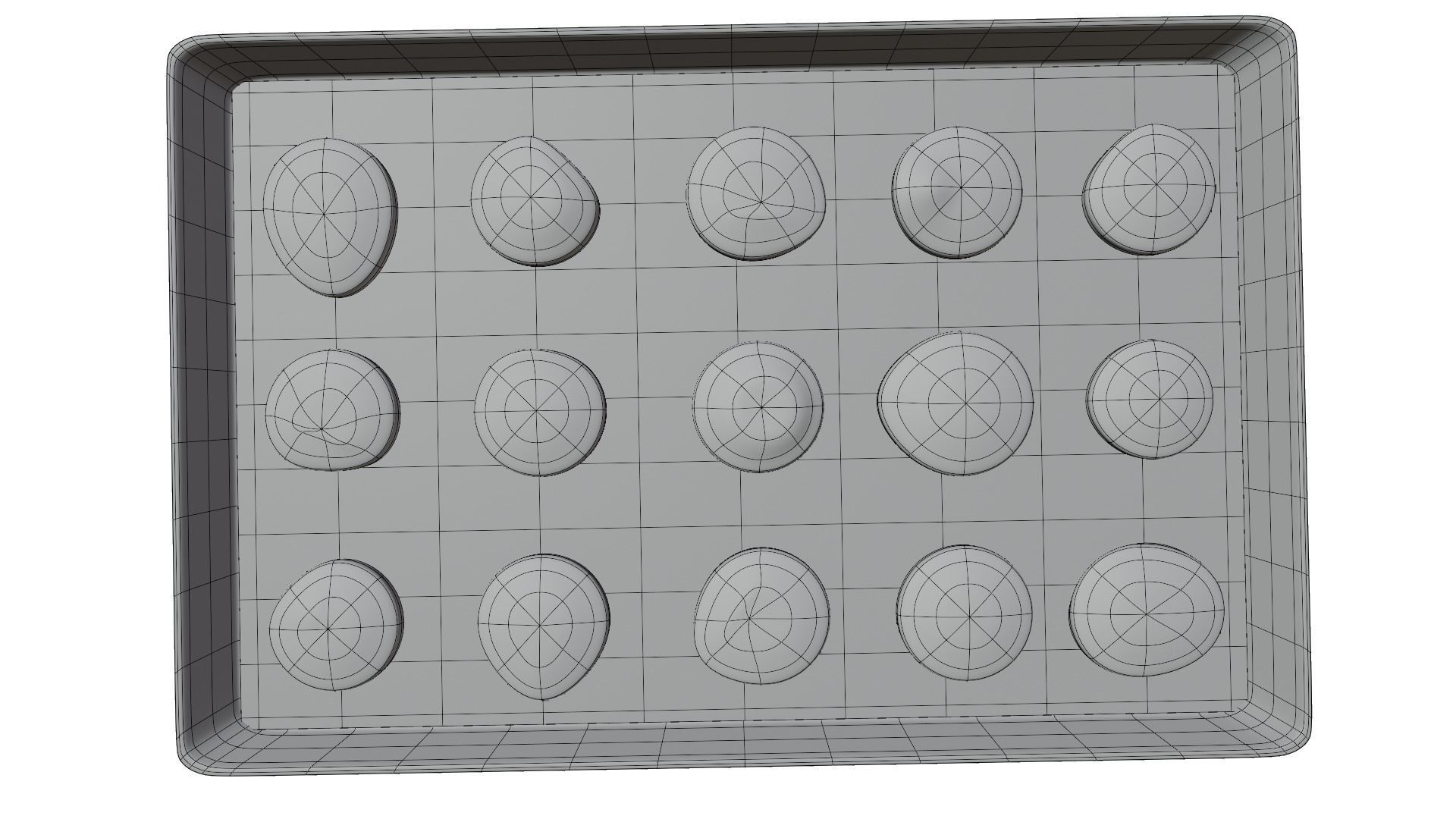 Baking Sheet 3D model_17