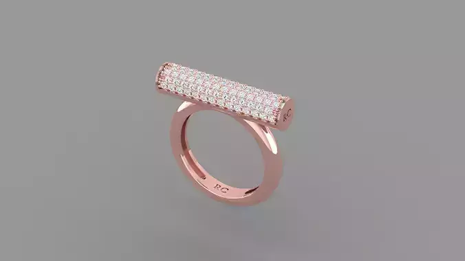 roberto coin domino ring 3D print model