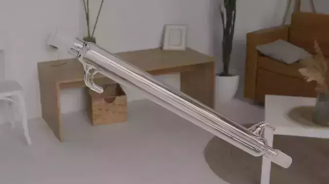 Condenser tube 3D model