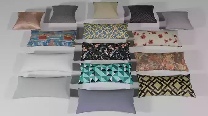 Cushions and pillows