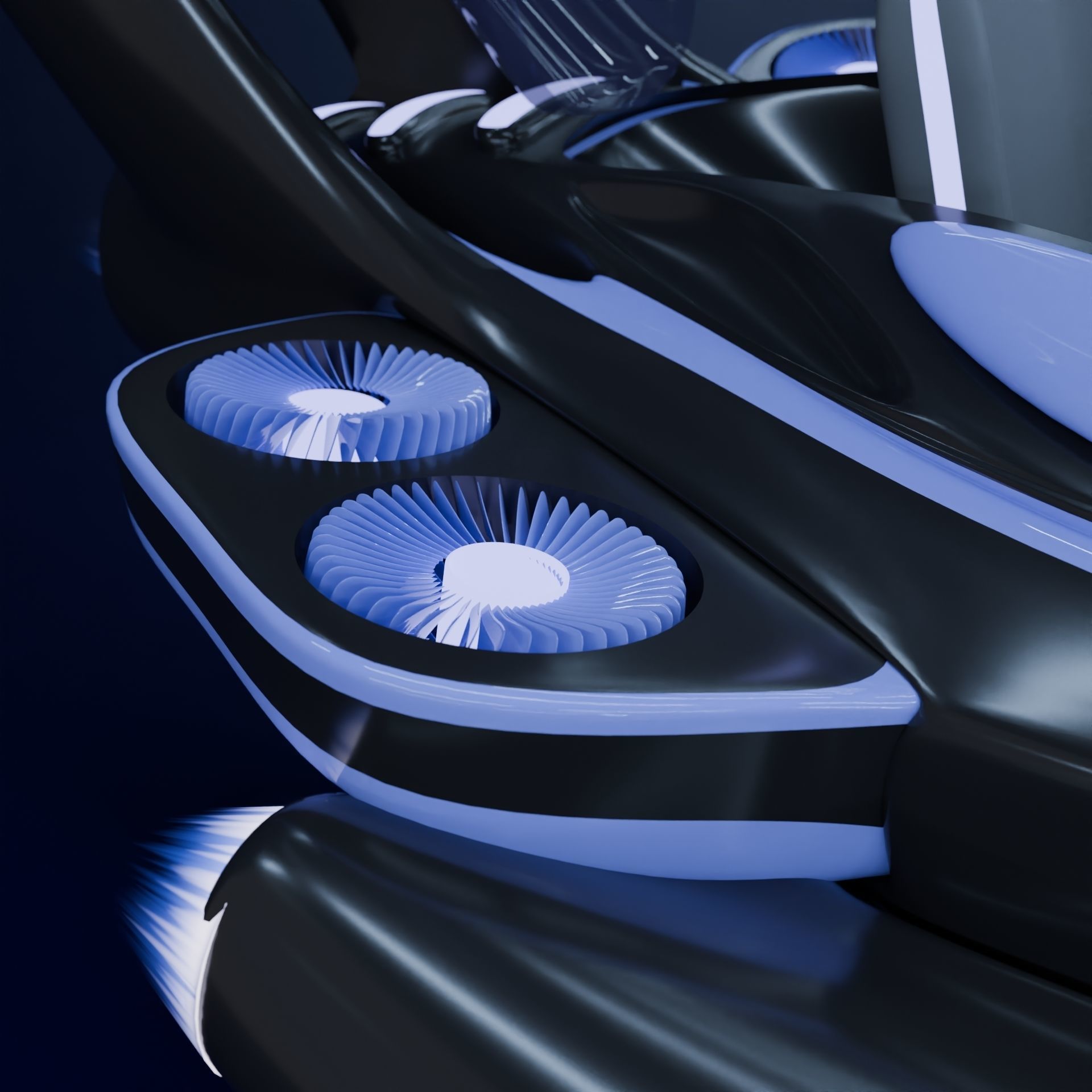 Spaceship 3D model_12