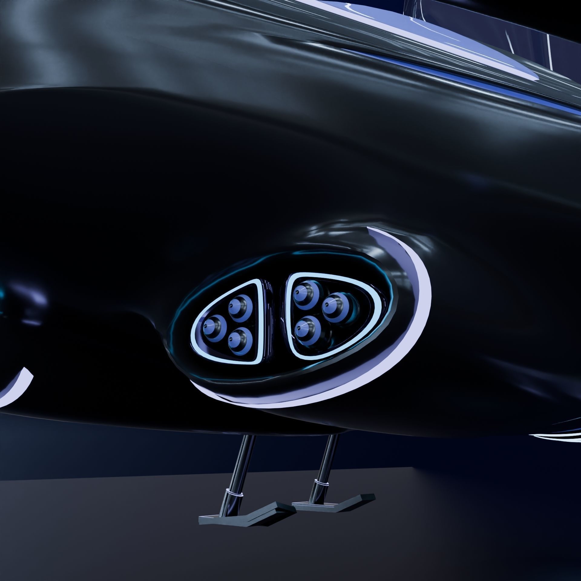 Spaceship 3D model_7