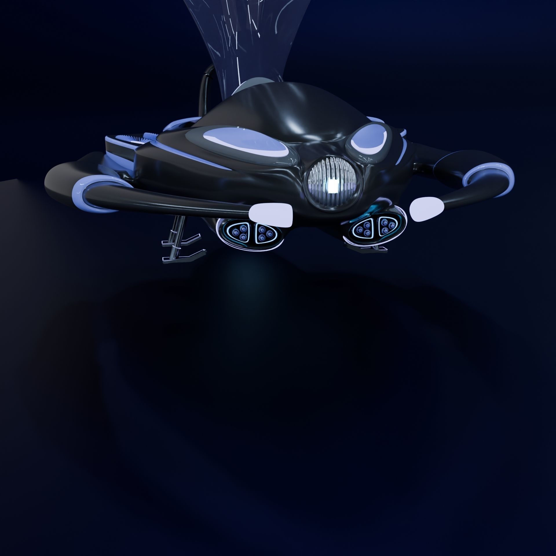 Spaceship 3D model_3