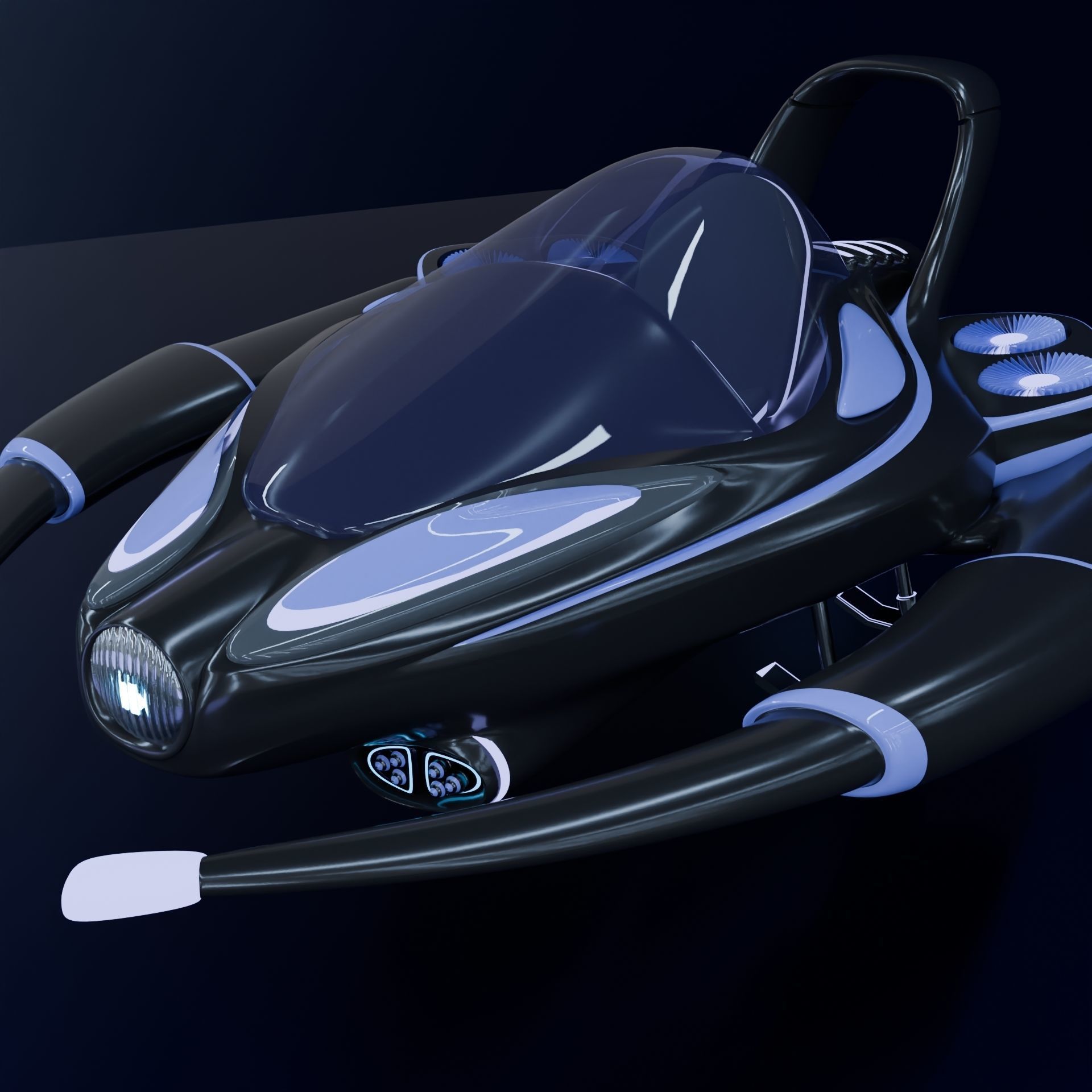 Spaceship 3D model_13