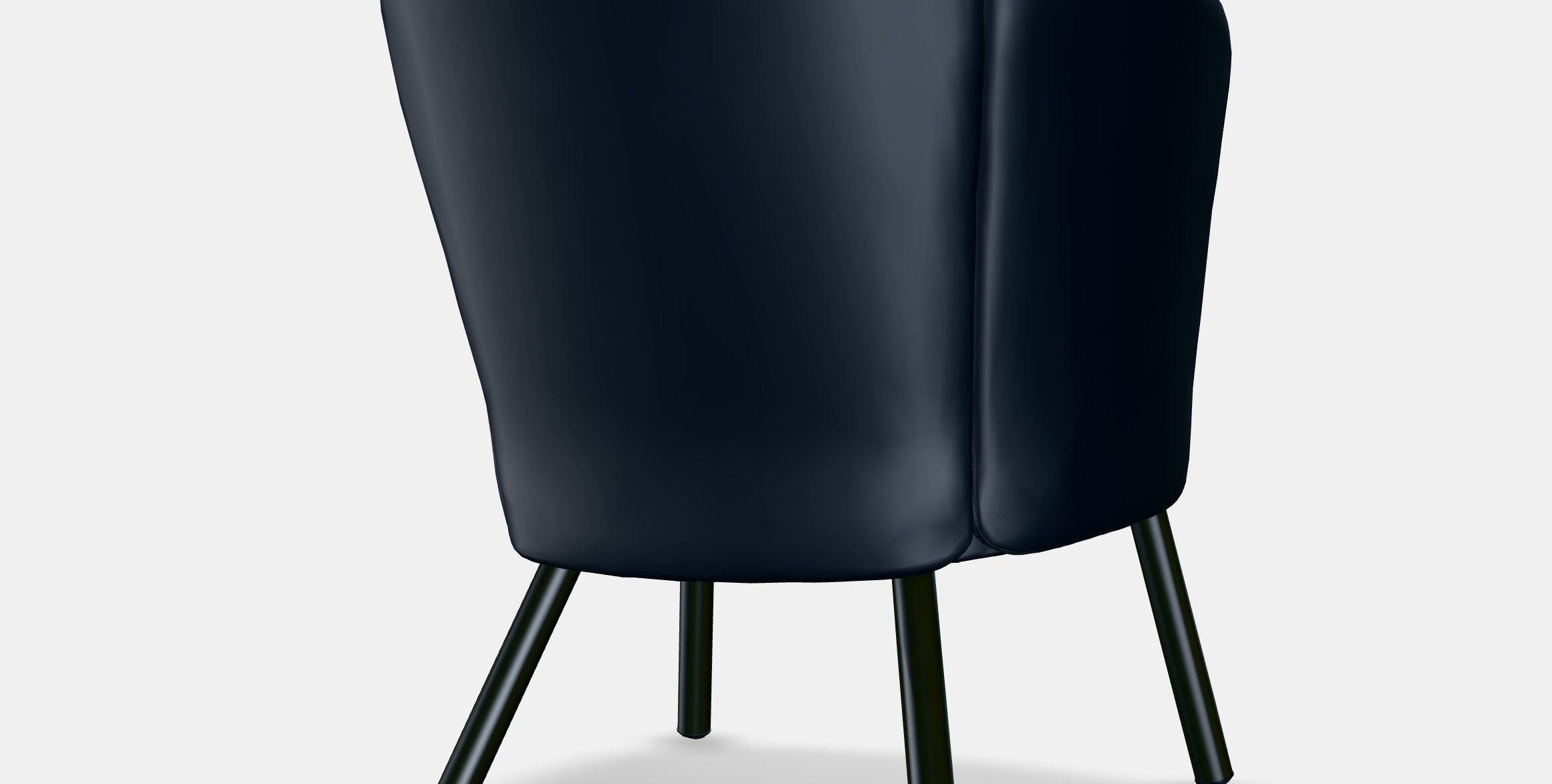 HERRAKRA Armchair Low-poly 3D model_6