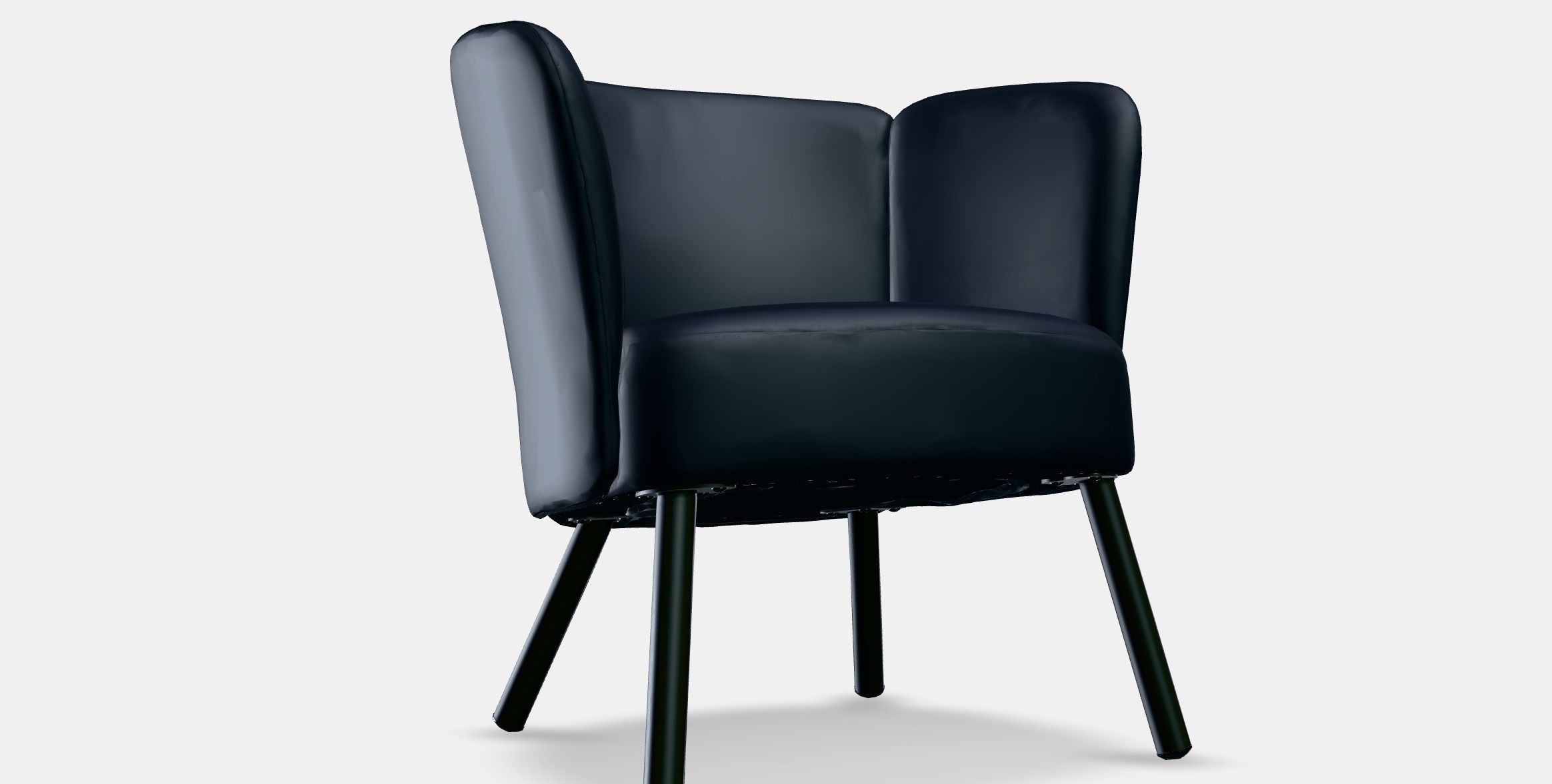 HERRAKRA Armchair Low-poly 3D model_8